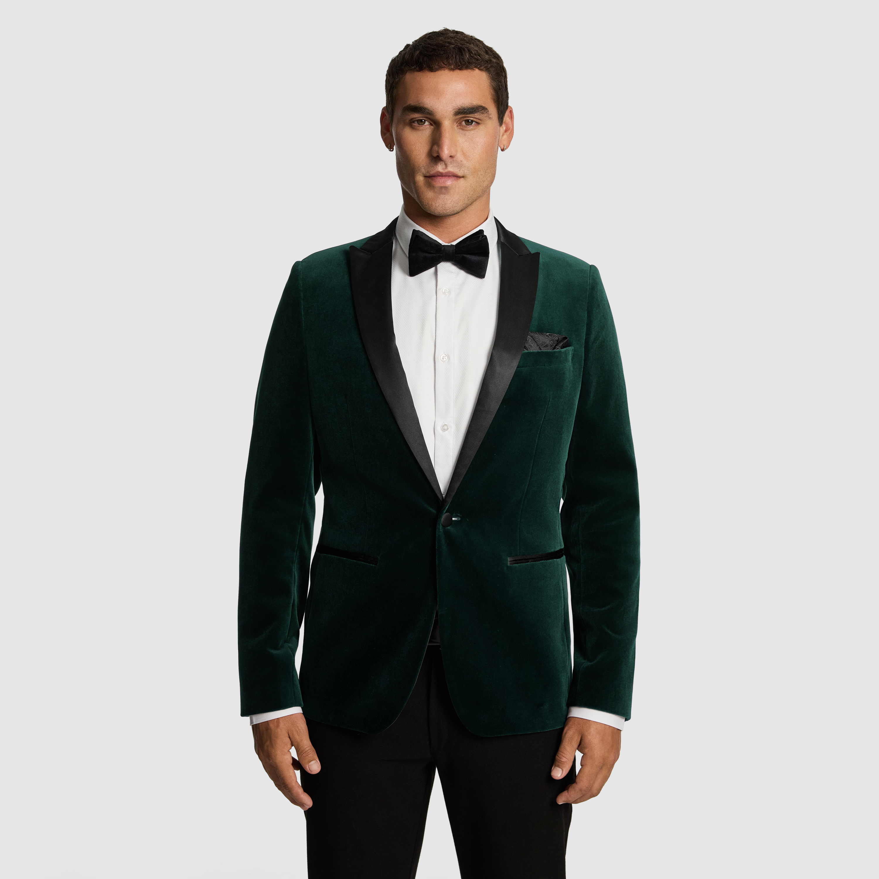 Milan Velvet Tuxedo Jacket