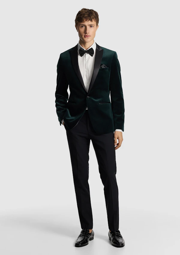 Milan Velvet Tuxedo Jacket