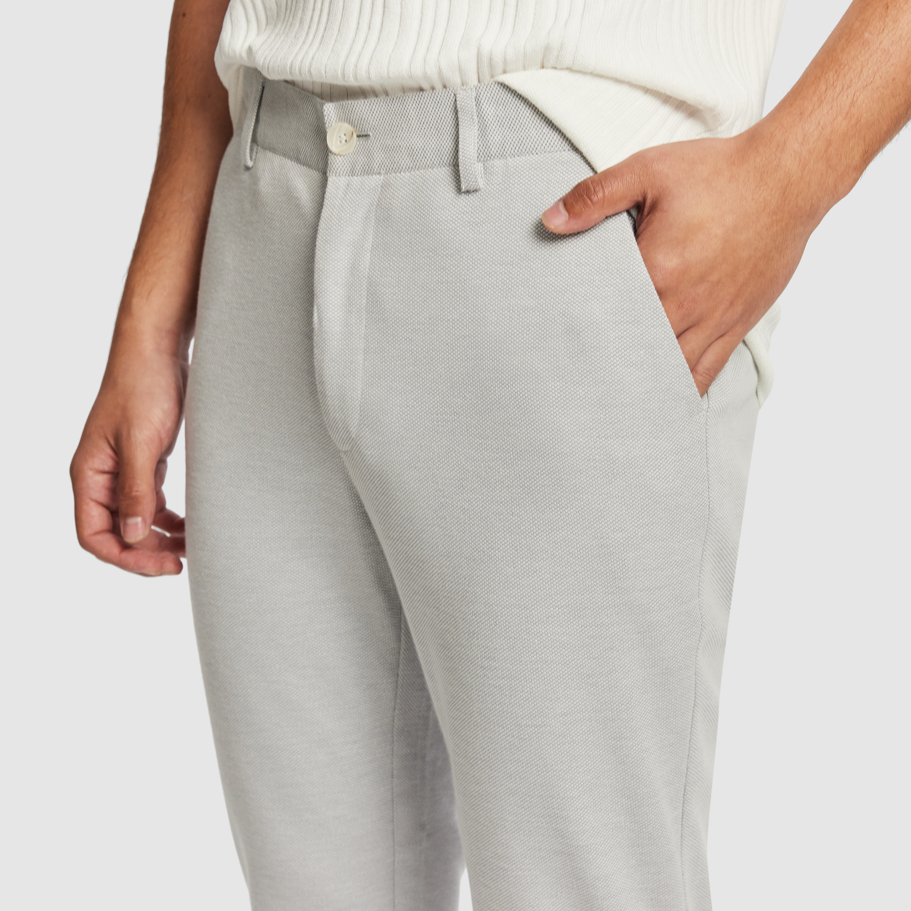 Pumice Chase Slim Cropped Chino