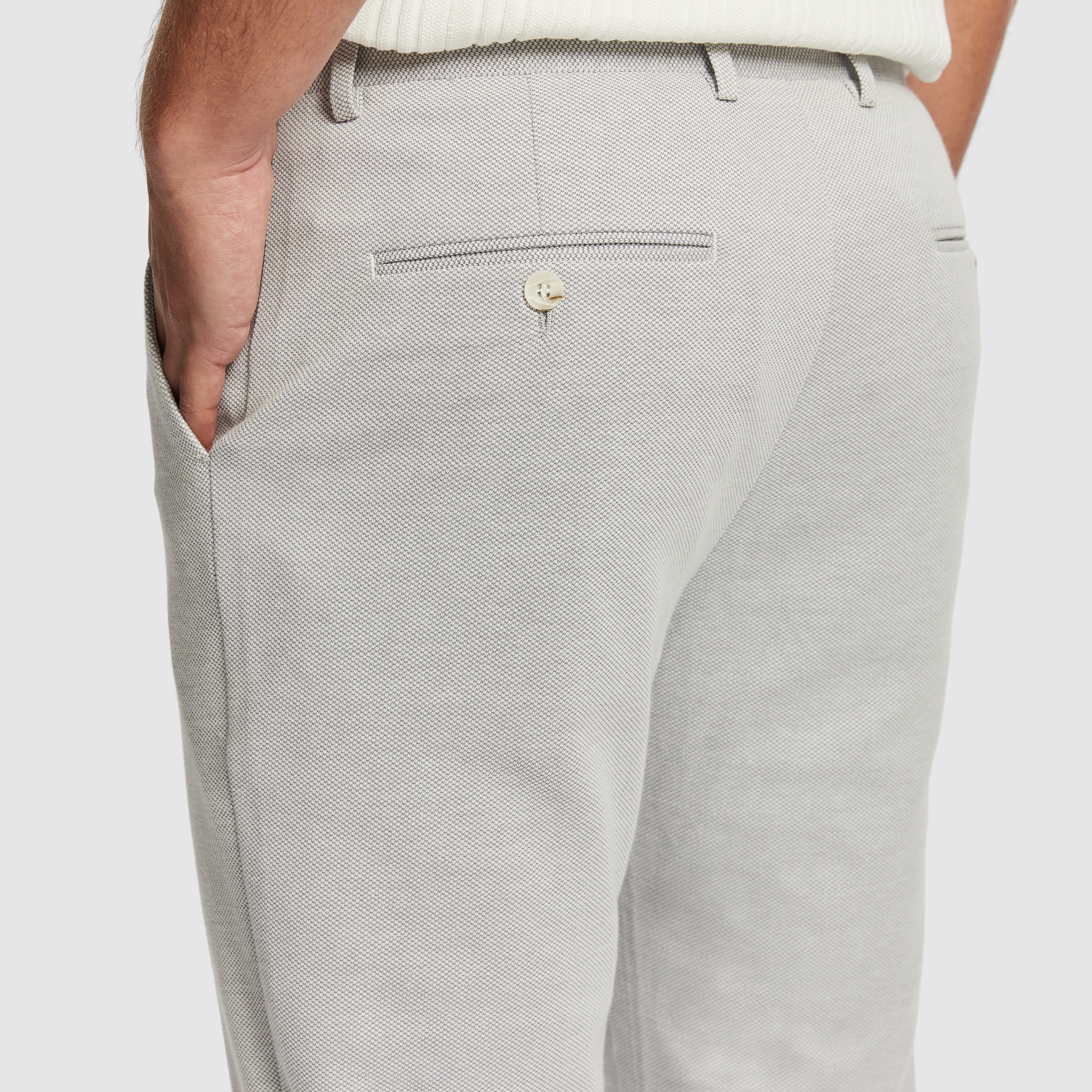 Pumice Chase Slim Cropped Chino