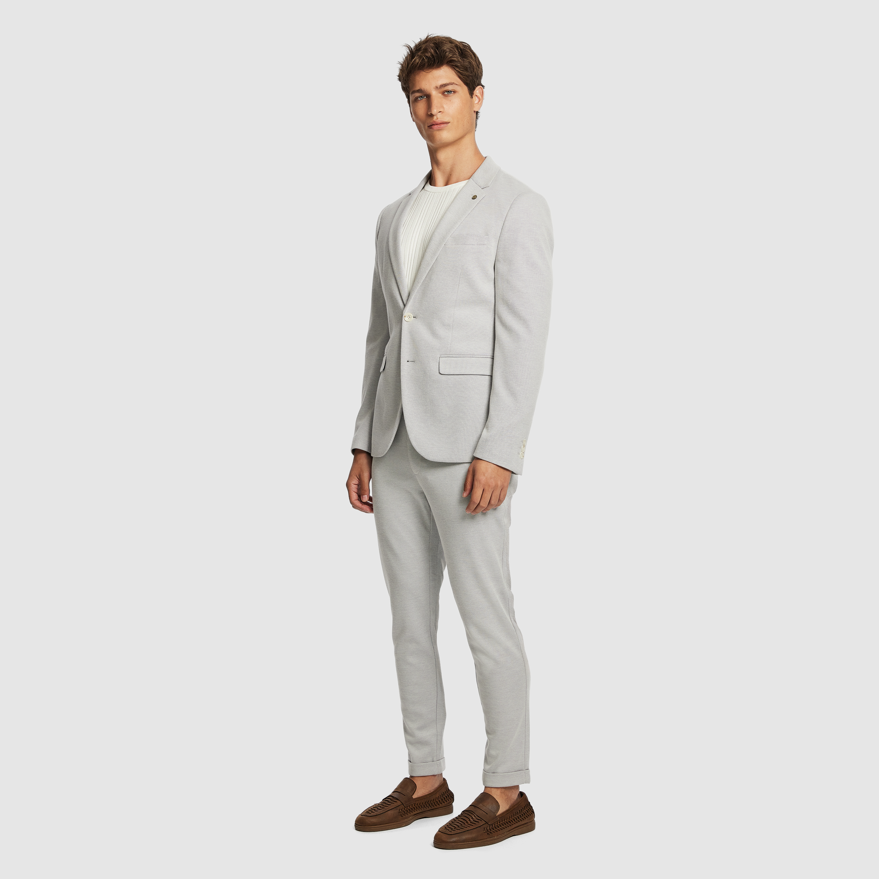 Pumice Chase Slim Cropped Chino