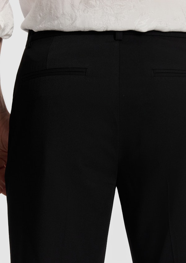 Black Reid Tapered Chino