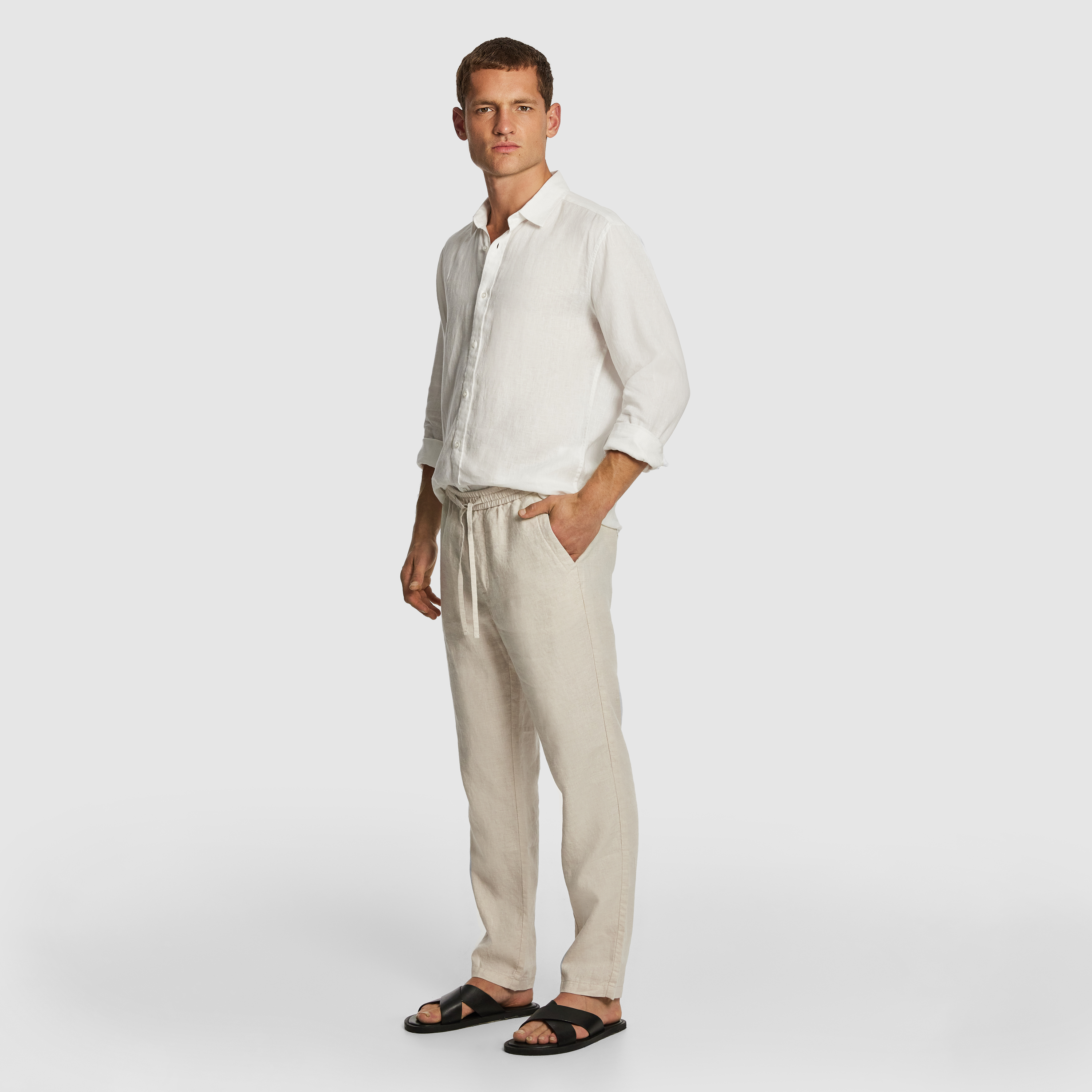 Natural Rafina Relaxed Chino