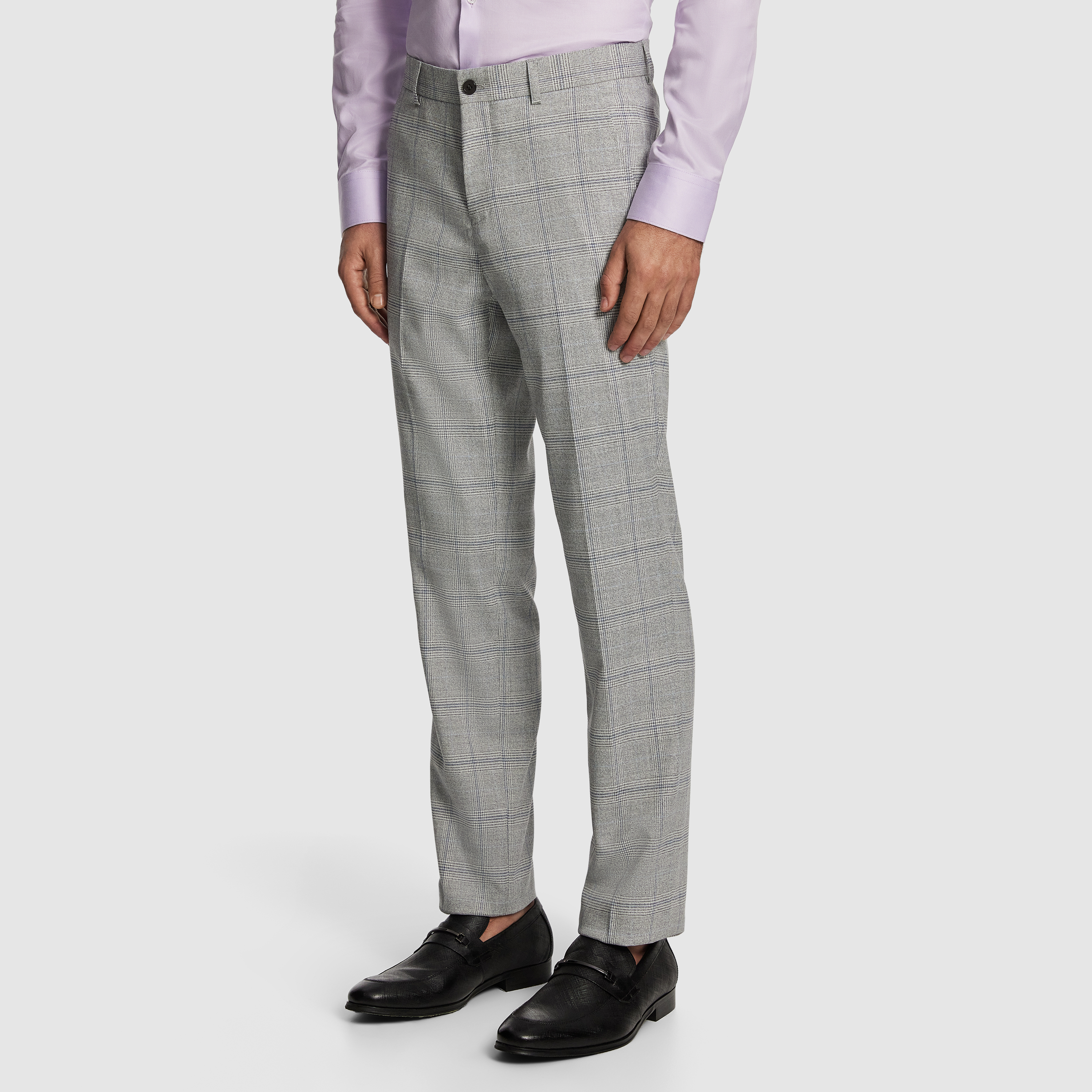 Grey Mentmore Slim Dress Pant