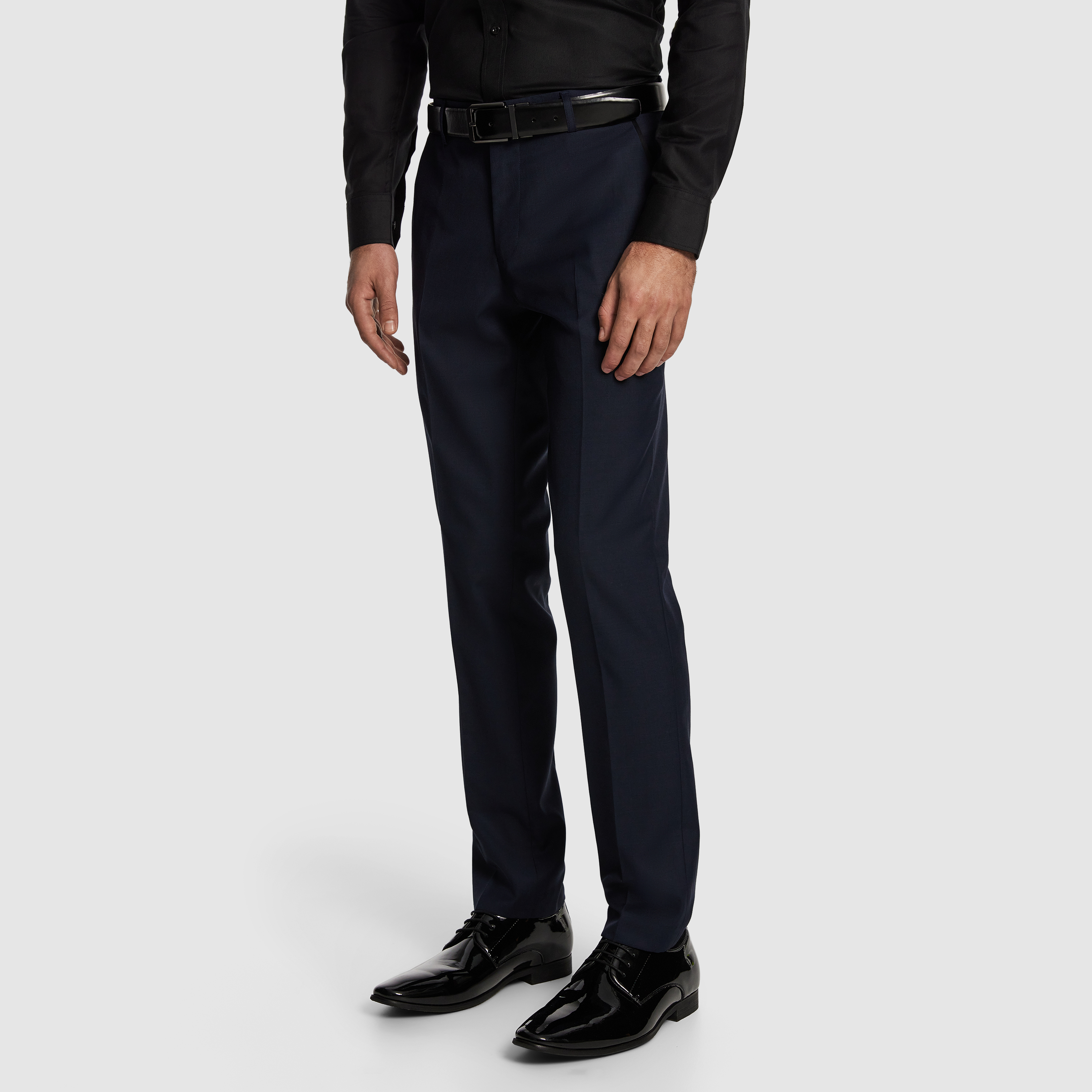 Navy Casino Tuxedo Slim Dress Pant