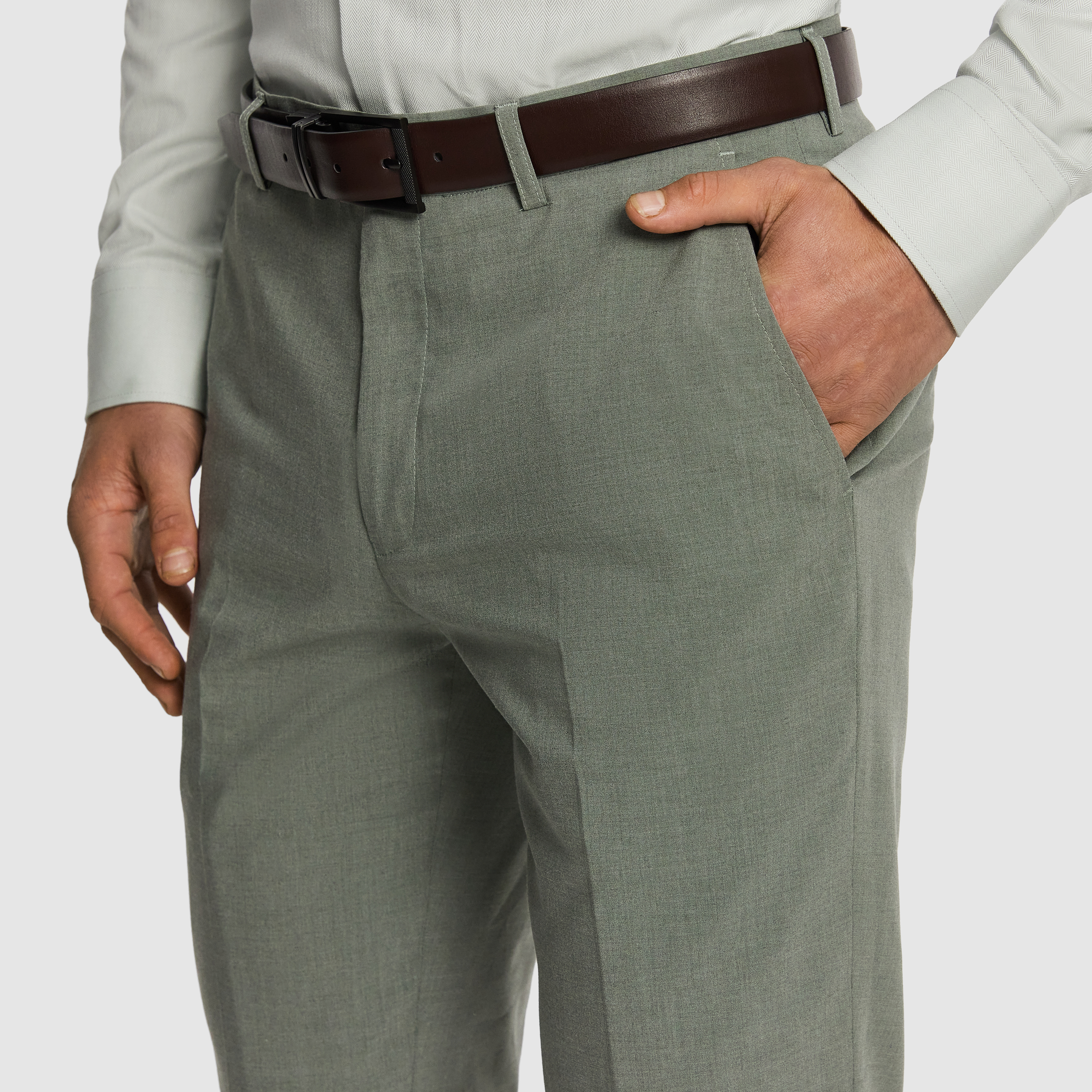 Sage Alfredo Slim Dress Pant