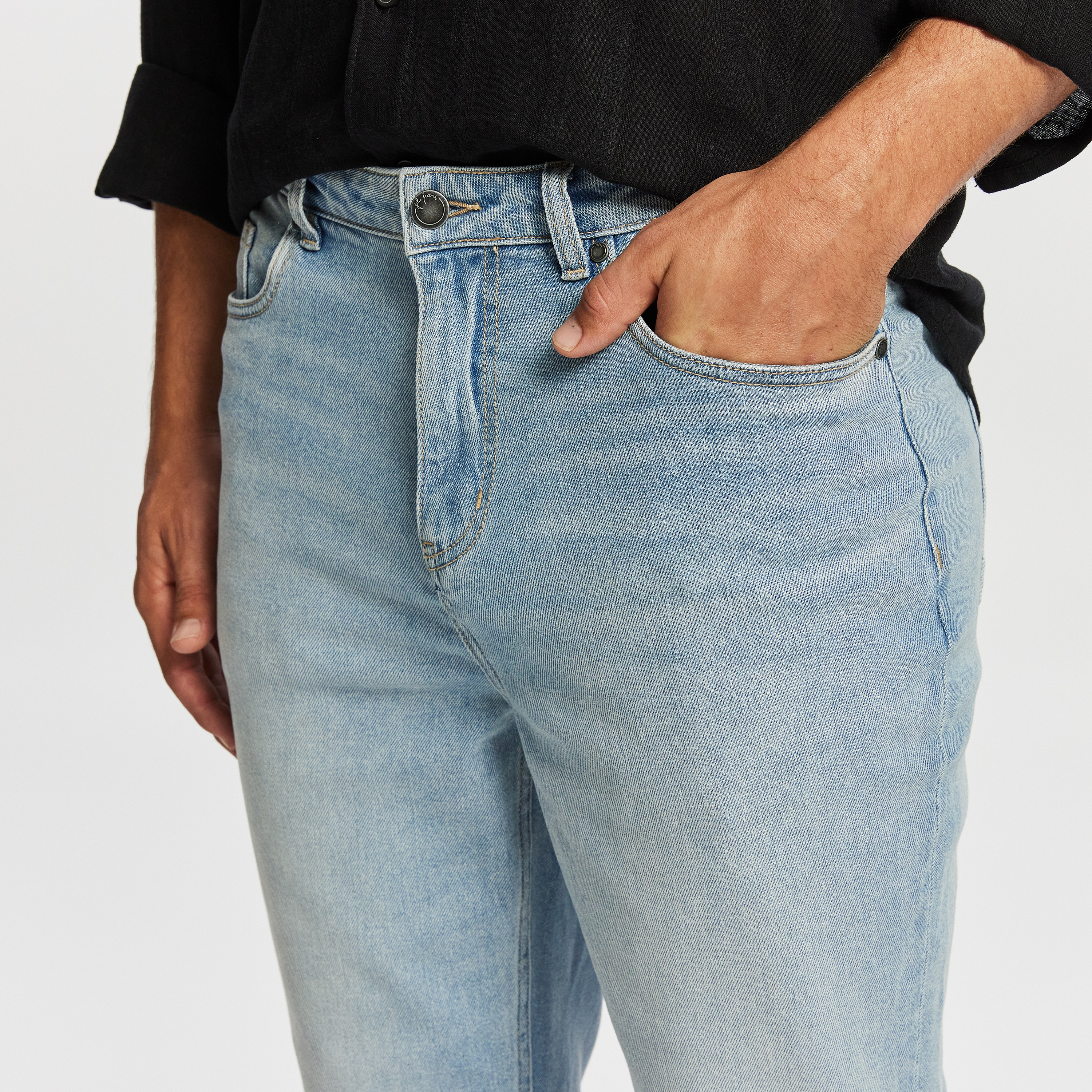 Light Wash Erik Straight Jean