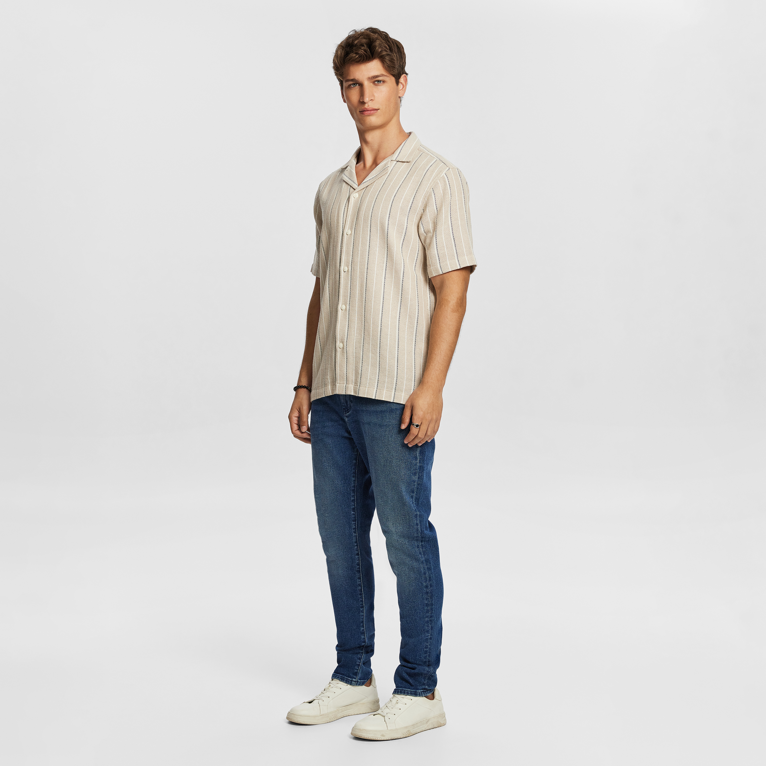 Mid Blue Voss Slim Jean