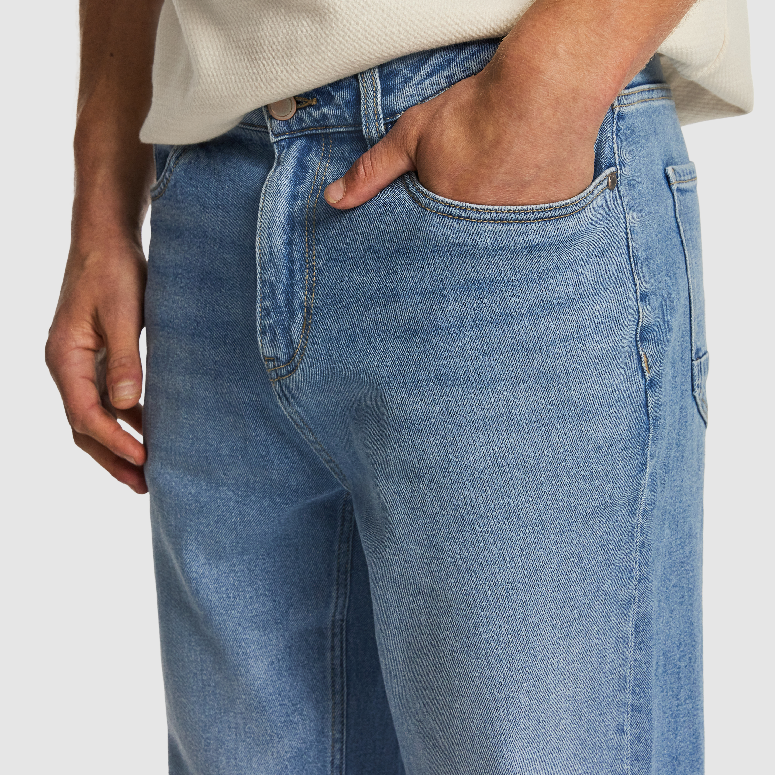 Mid Blue Floyd Wide Jean