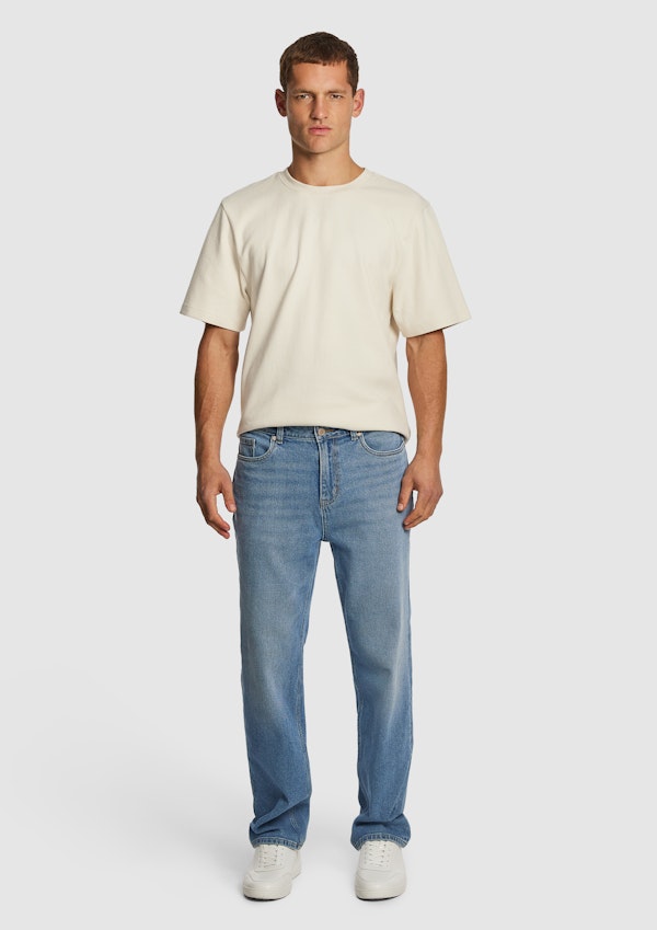 Mid Blue Floyd Wide Jean