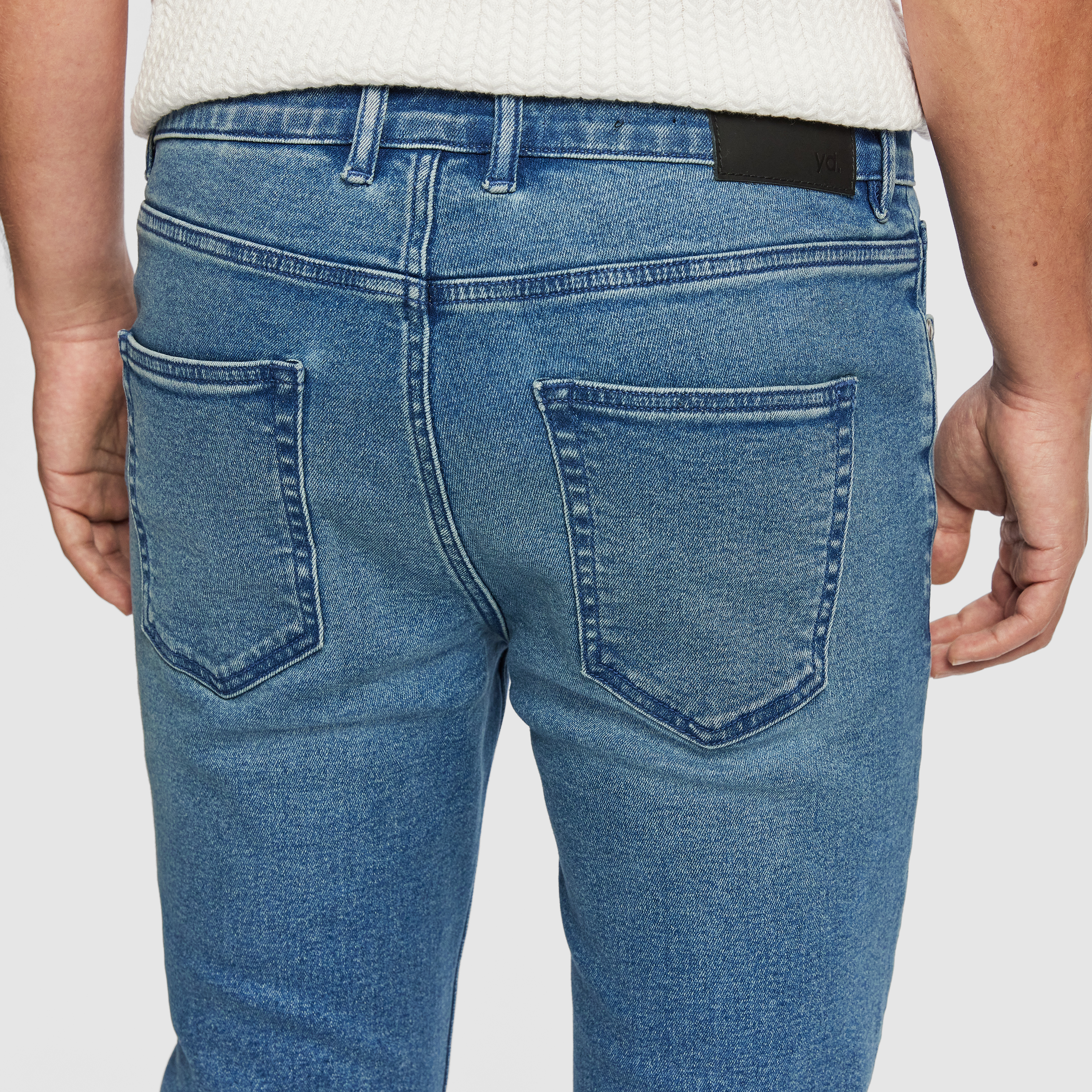 Mid Blue Stevie Skinny Jean