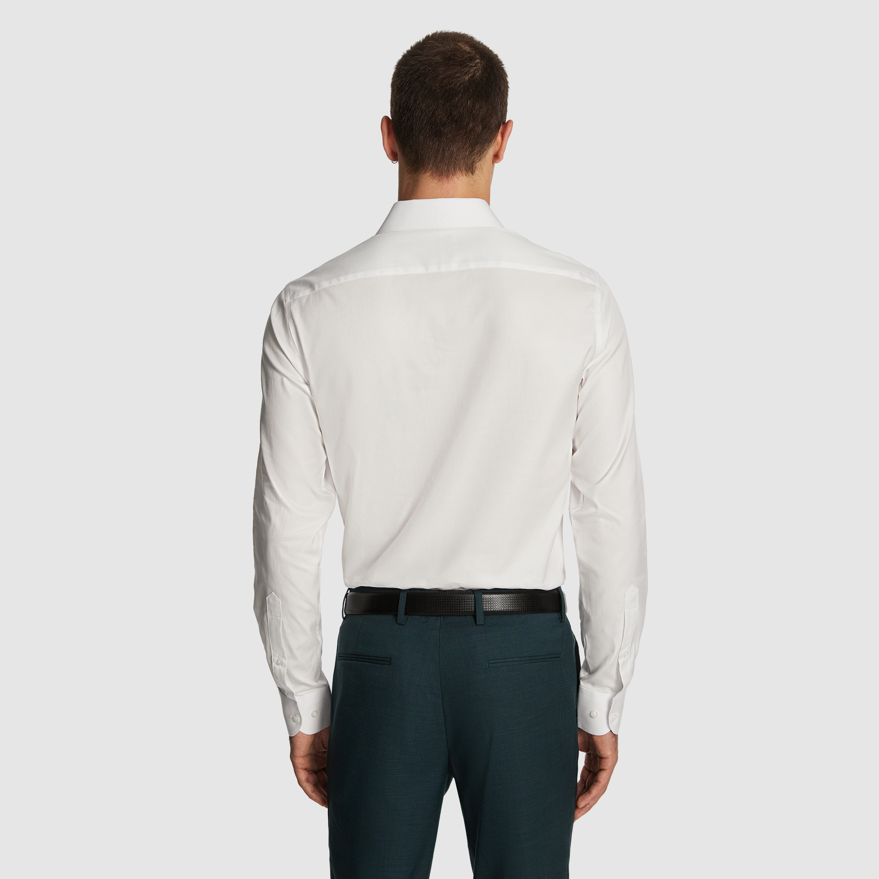 White Cannery Regular Dress Shirt