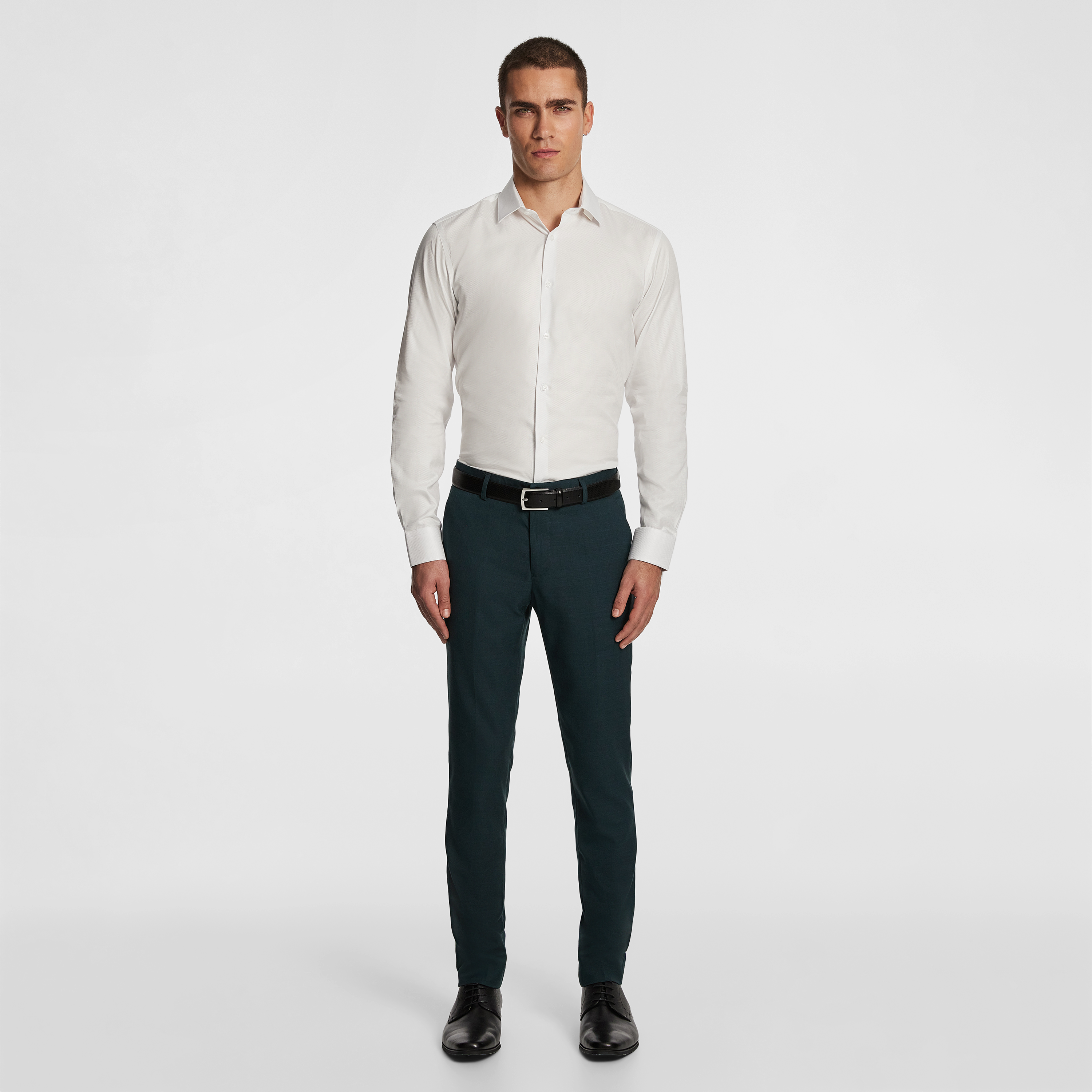 White Cannery Regular Dress Shirt