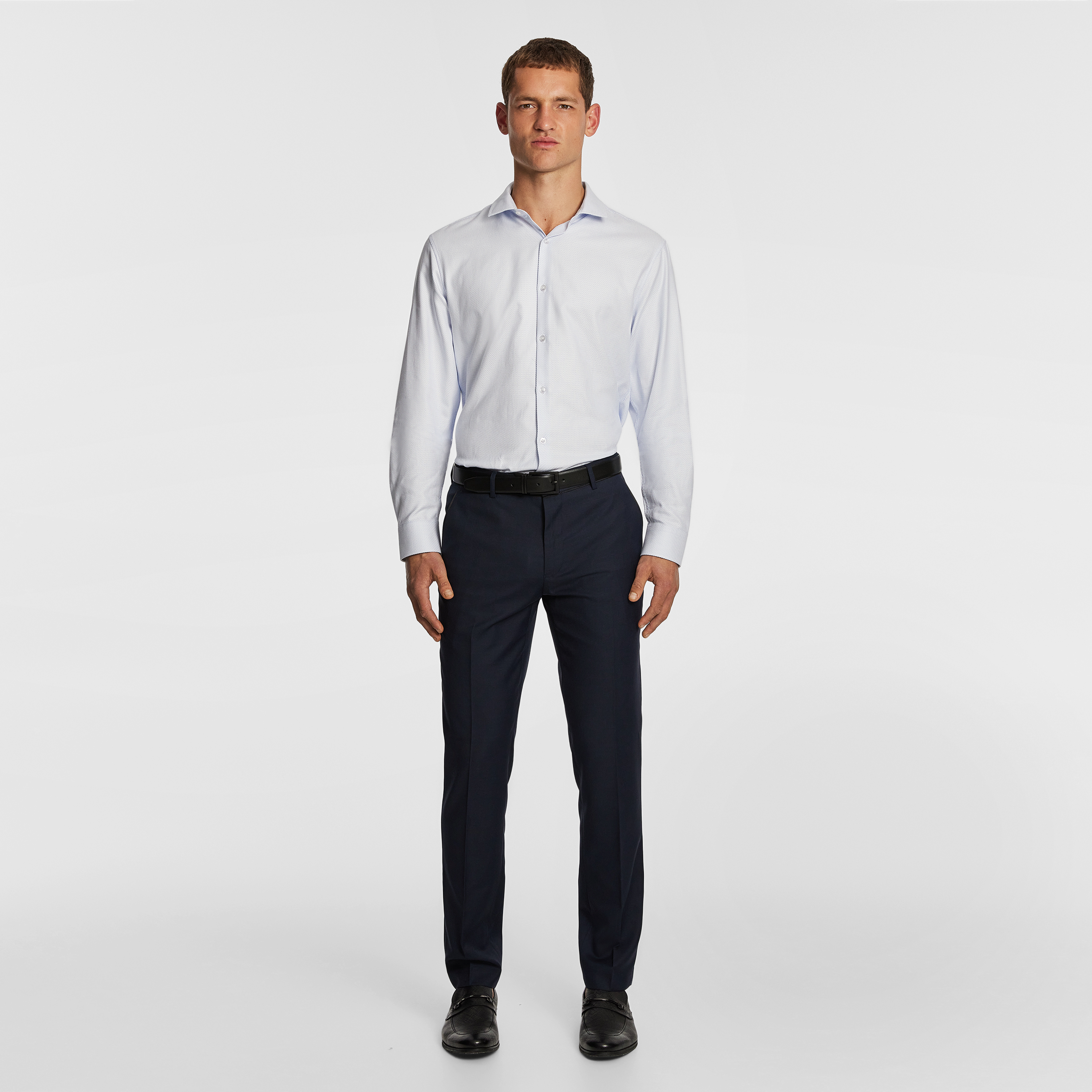 Light Blue Liberty Regular Fit Dress Shirt