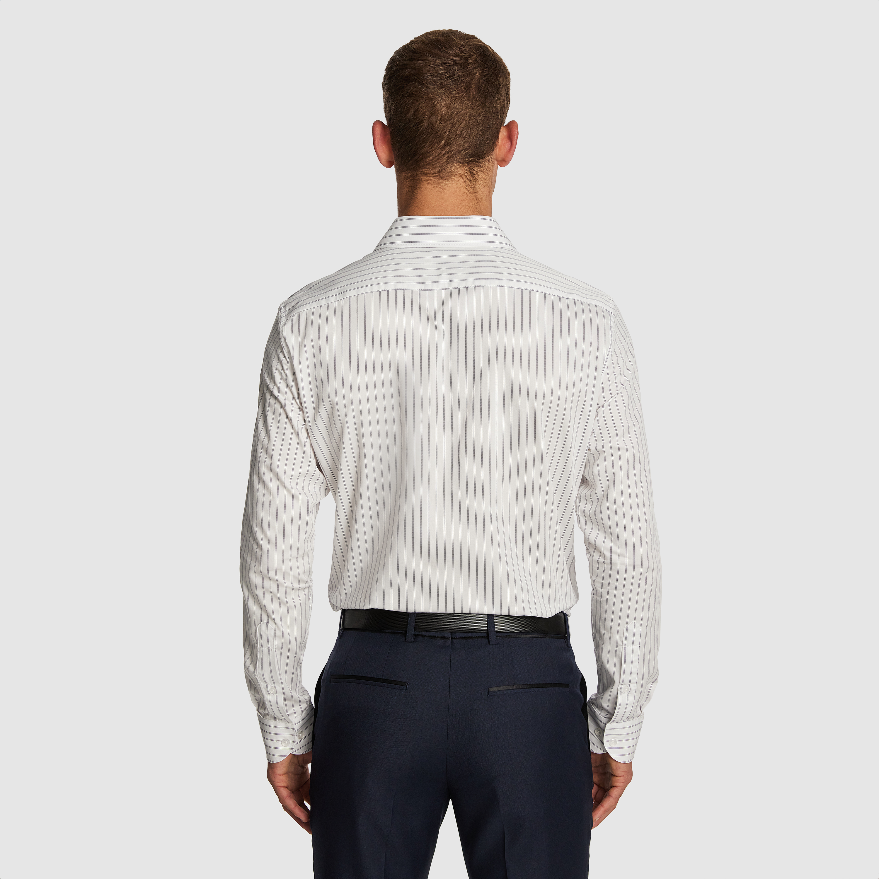 Simon Stripe Slim Dress Shirt