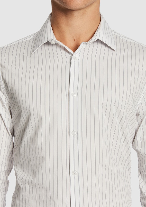 Simon Stripe Slim Dress Shirt