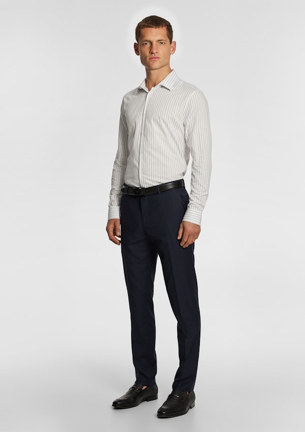 Simon Stripe Slim Dress Shirt