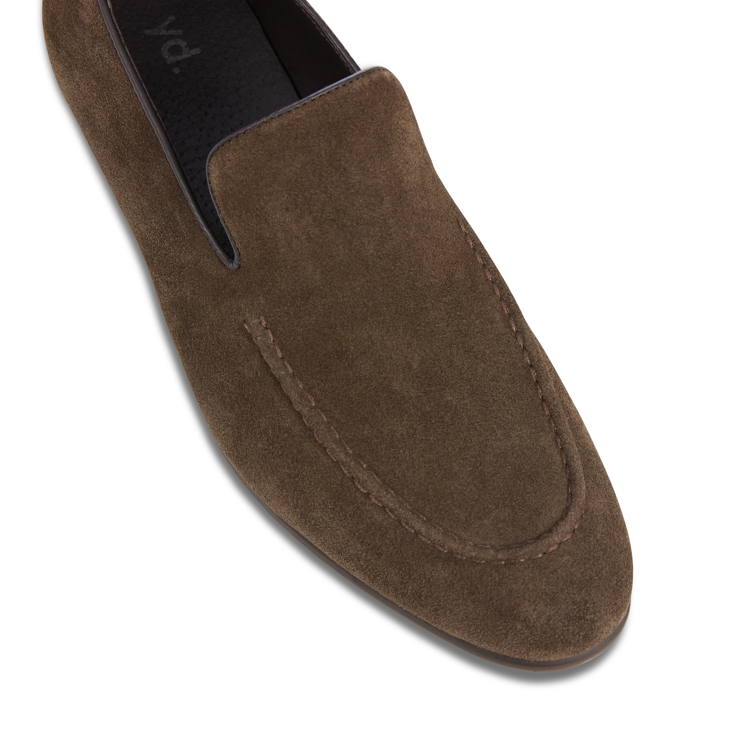 Brown Tristen Suede Loafer