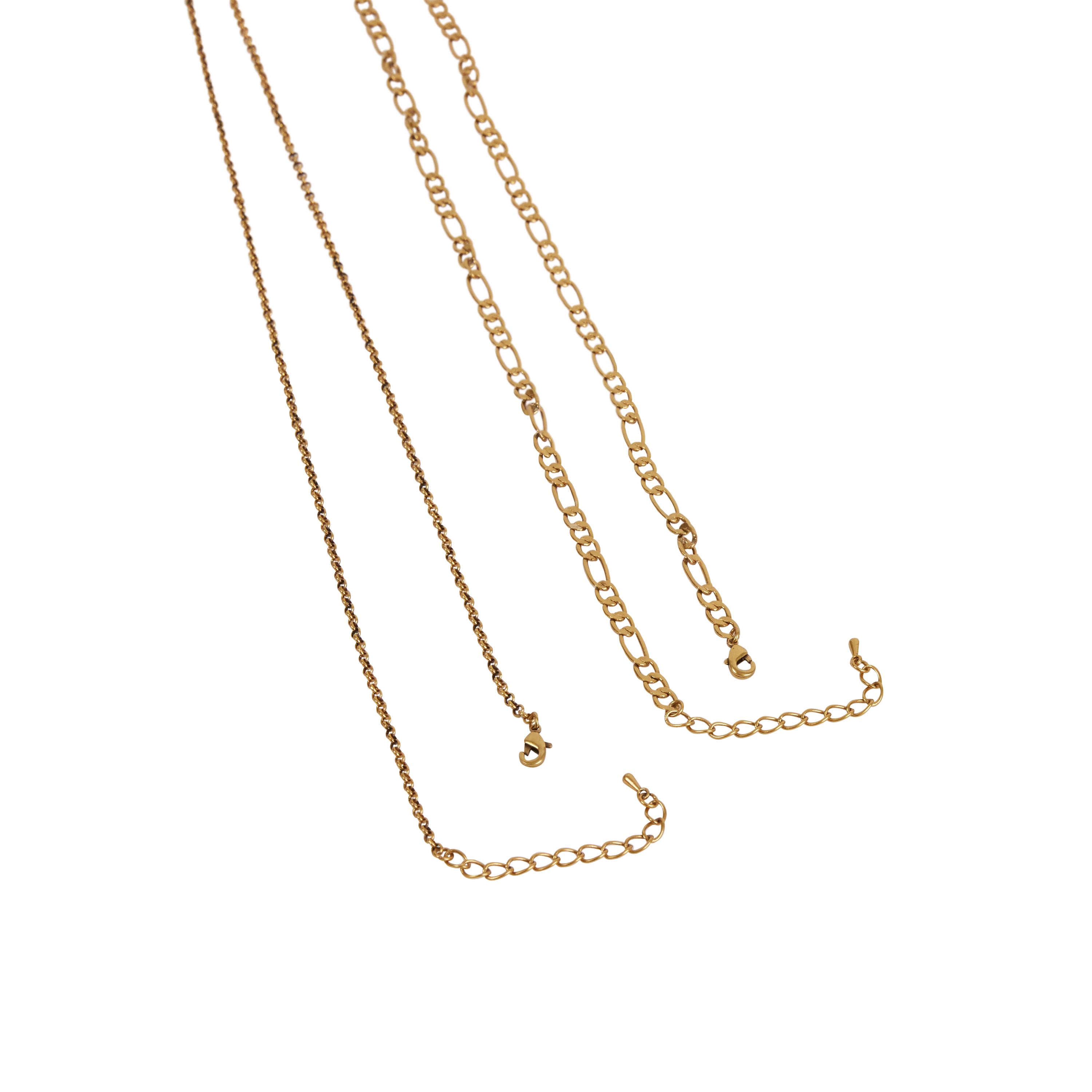 Engraved Pendant 2 Pack Necklace