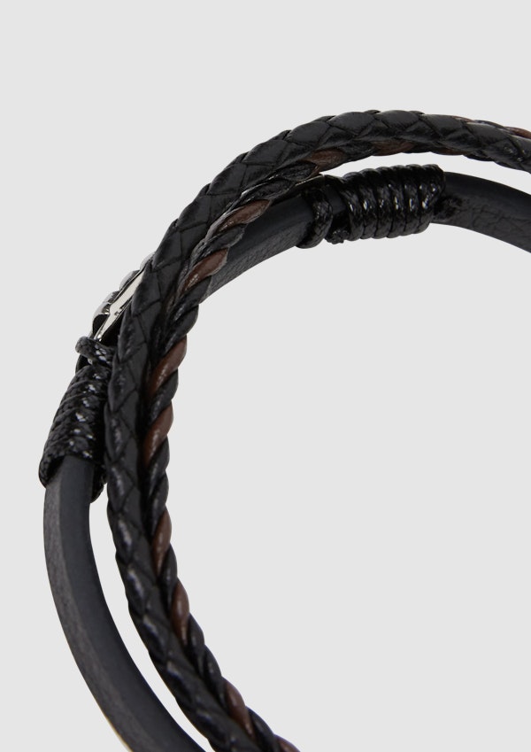 Black Plated 3 Pack Bracelet