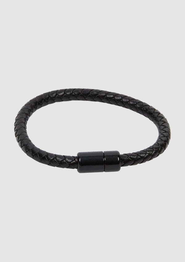 Black Beaded 3 Pack Bracelet