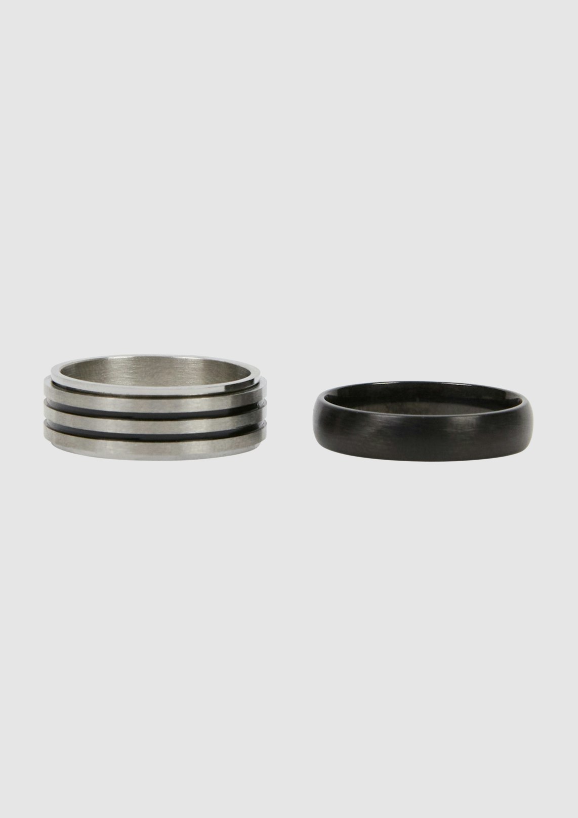 2 Pack Stripe Rings