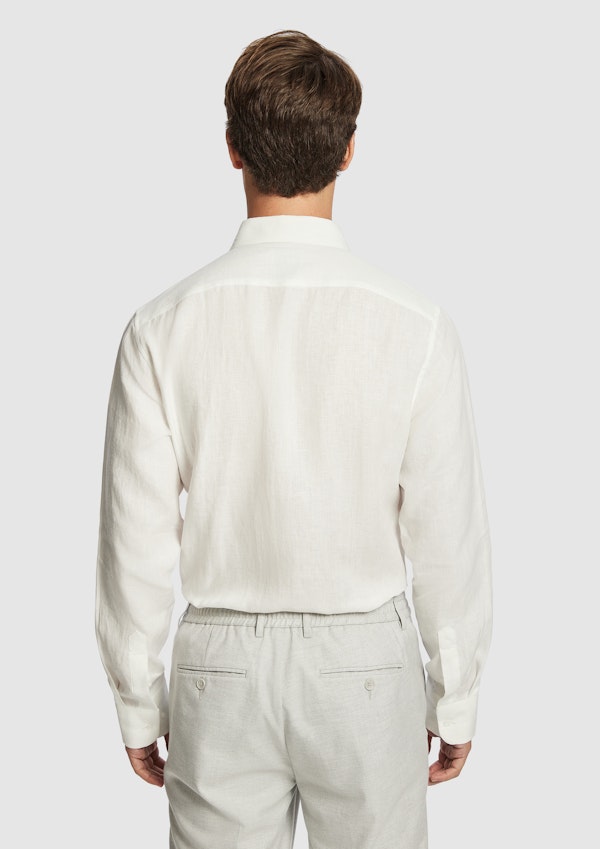 Malta Smart Slim Linen Shirt
