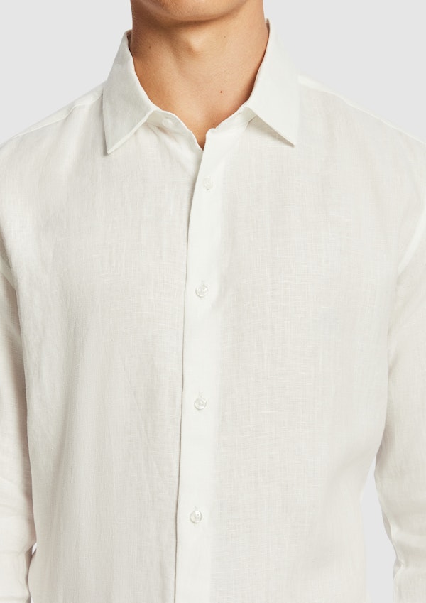 Malta Smart Slim Linen Shirt