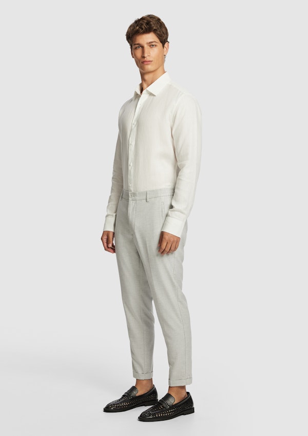 Malta Smart Slim Linen Shirt