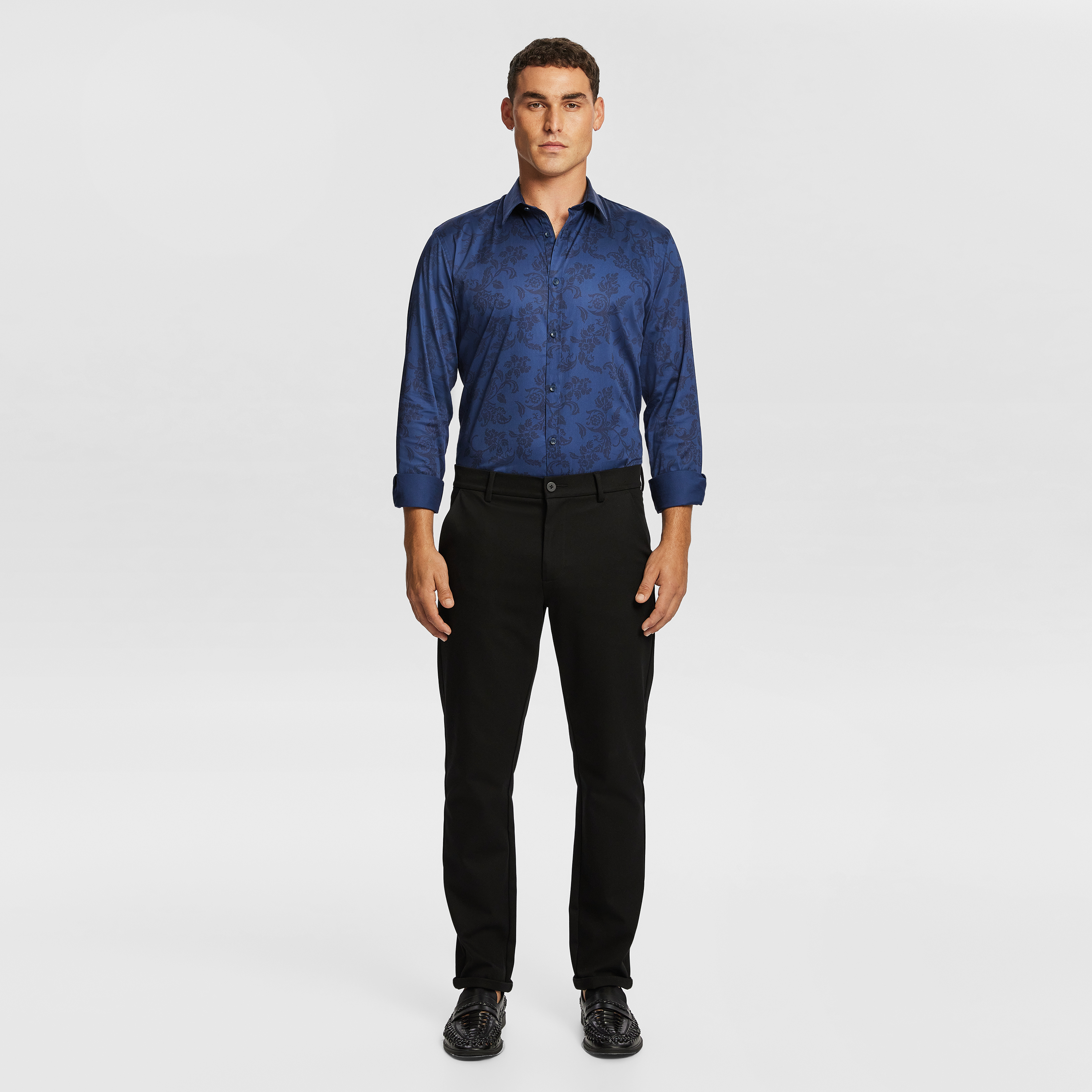 Elimatta Slim Paisley Shirt