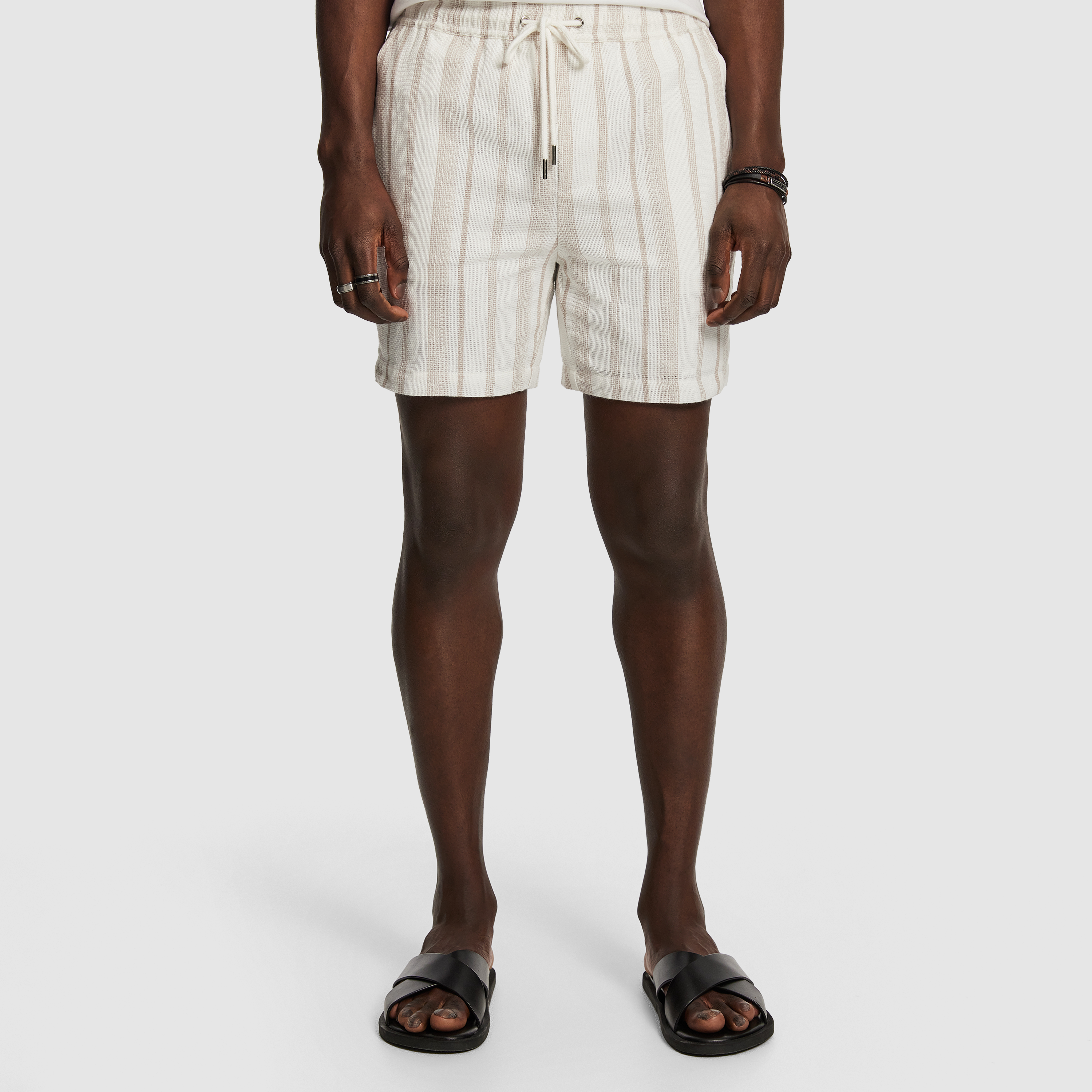  Island Stripe Textured Co-ord Set