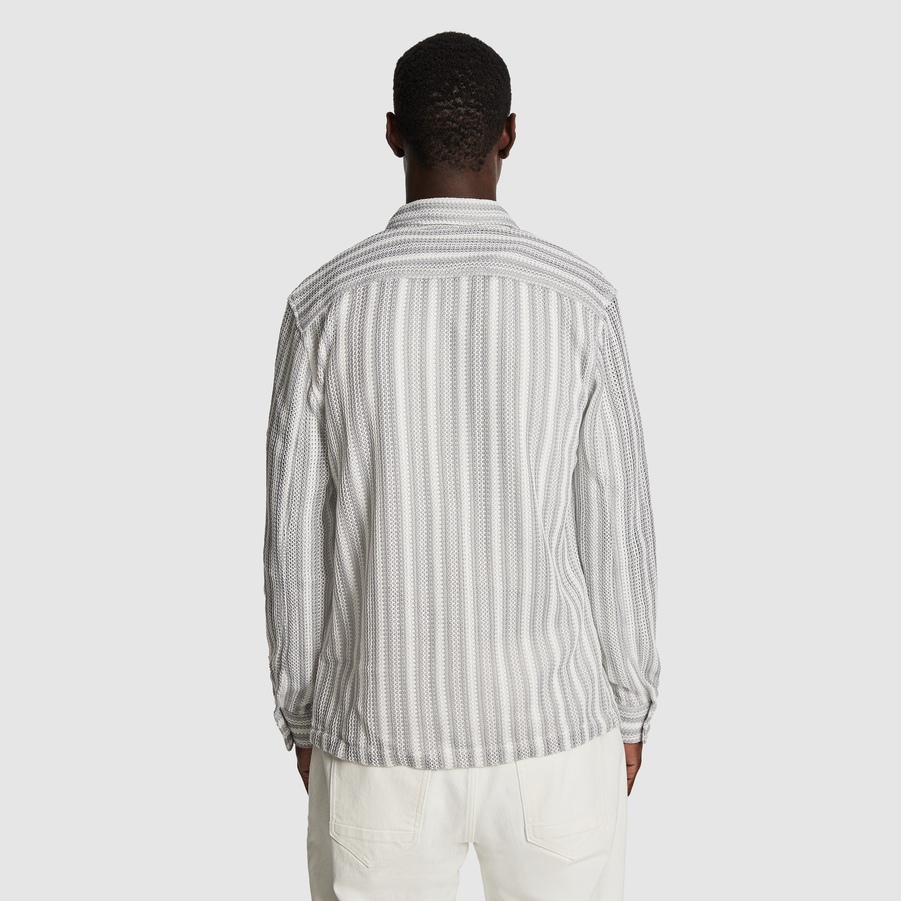 Moloka Stripe Textured Shirt
