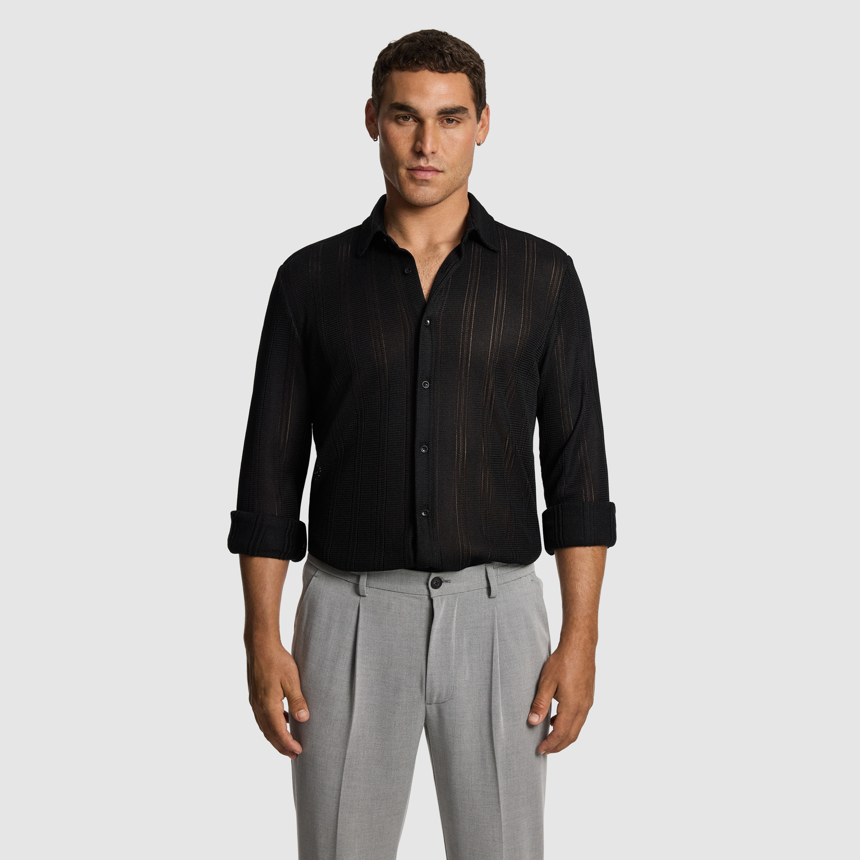 Enrique Textured Shirt