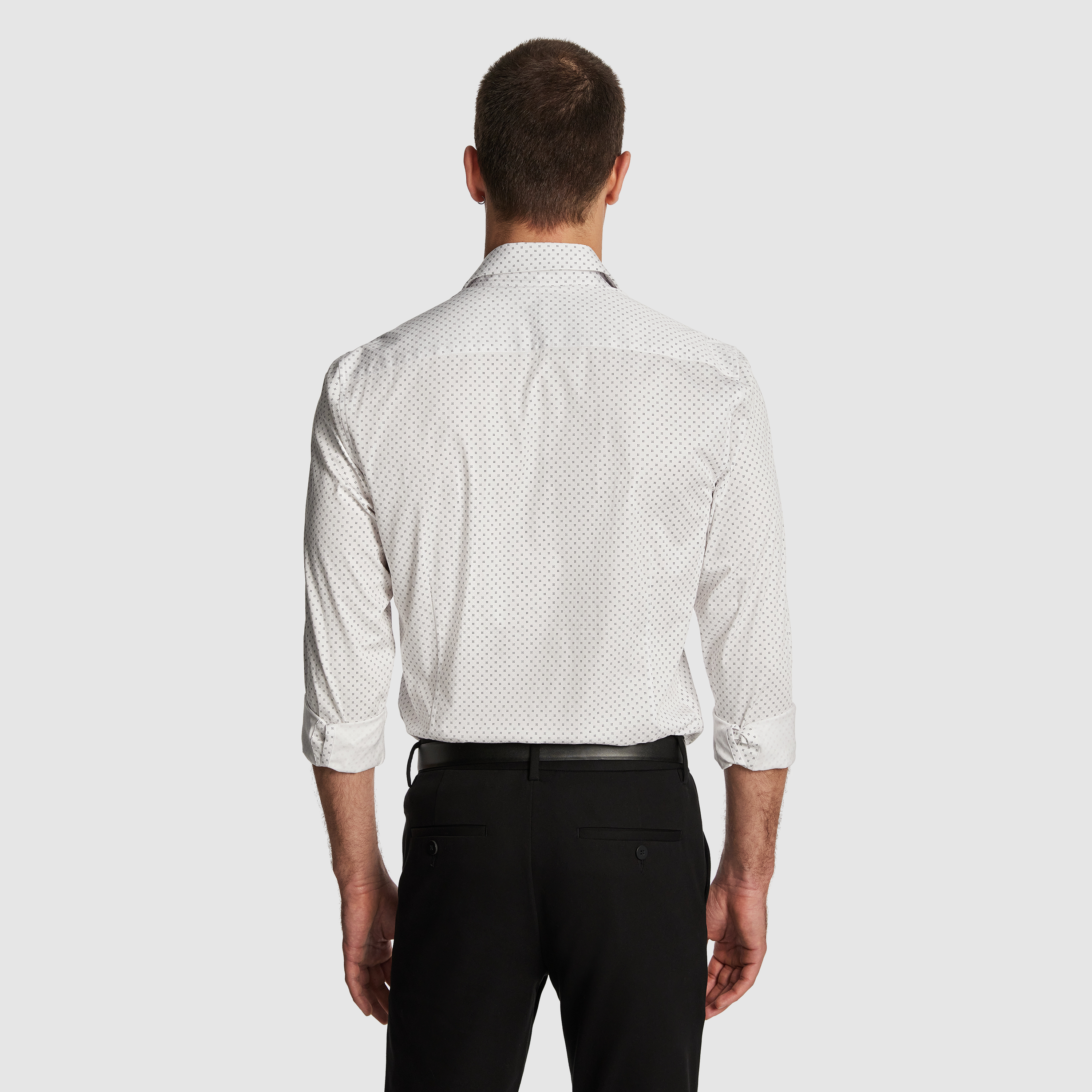 Morris Slim Geo Shirt