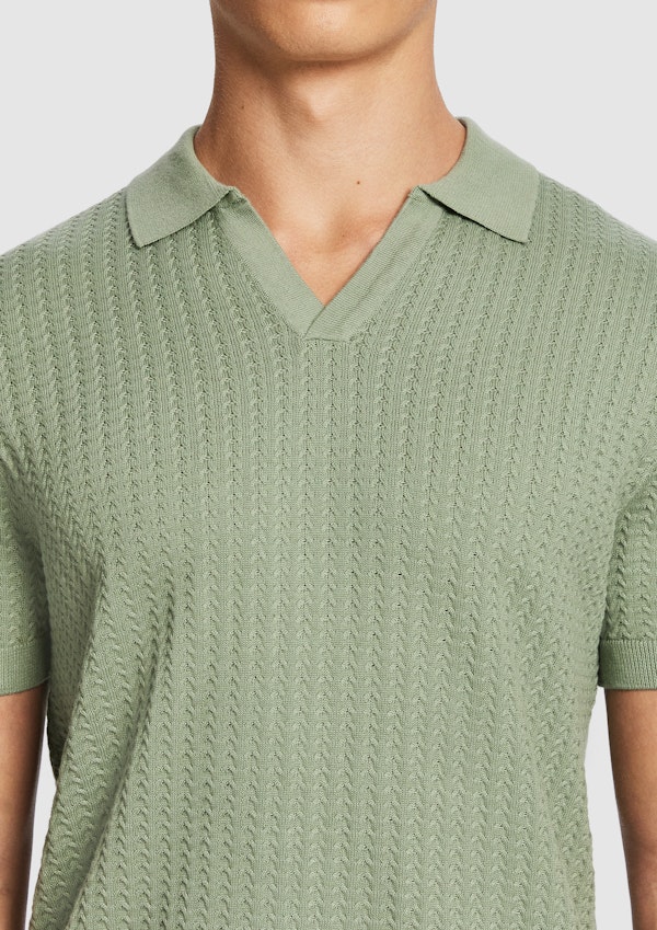 Vale Knit Polo Shirt