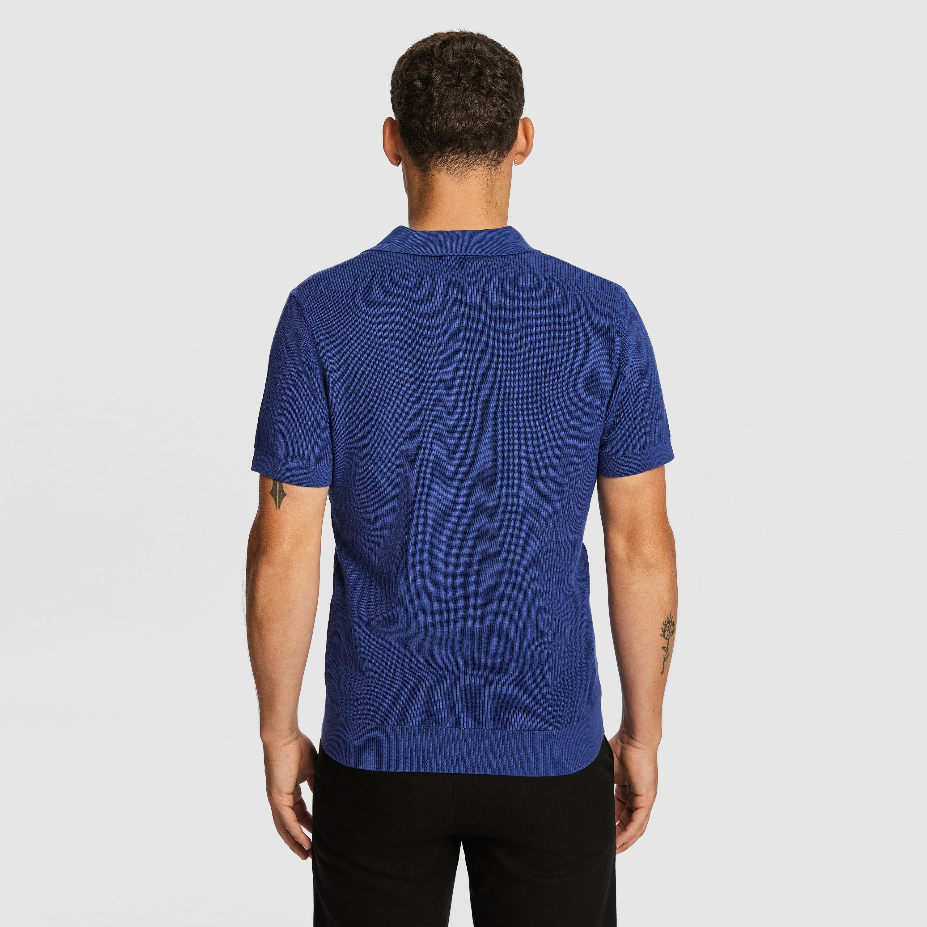 Bright Cobalt Fairlight Knit Polo Shirt