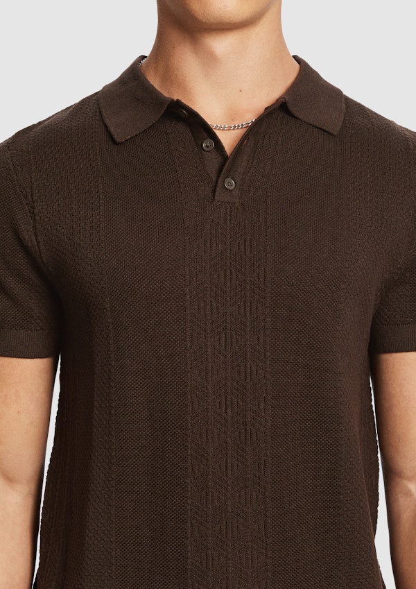 Roscoe Knit Polo Shirt