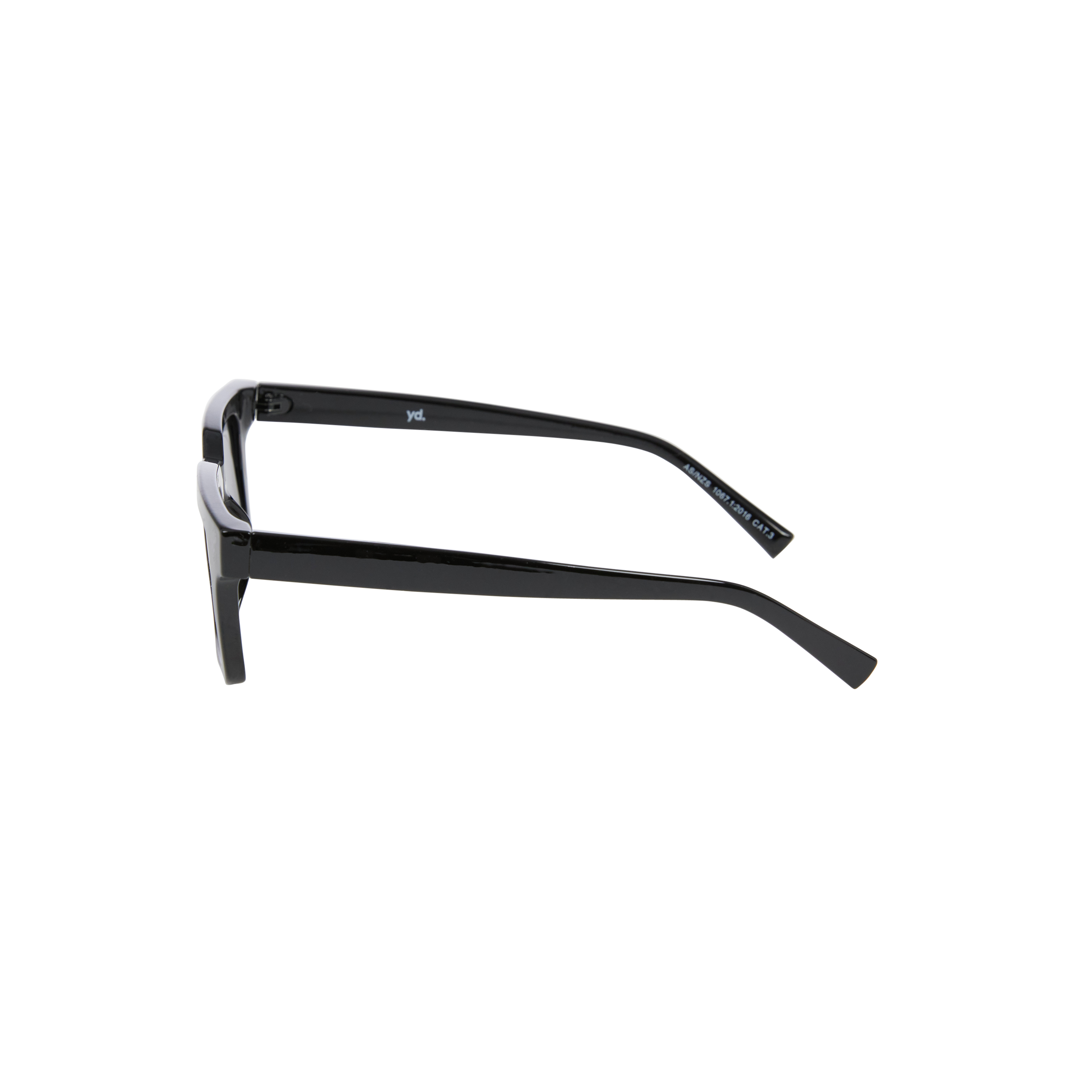 Black Dalston Wayfarer Sunglasses