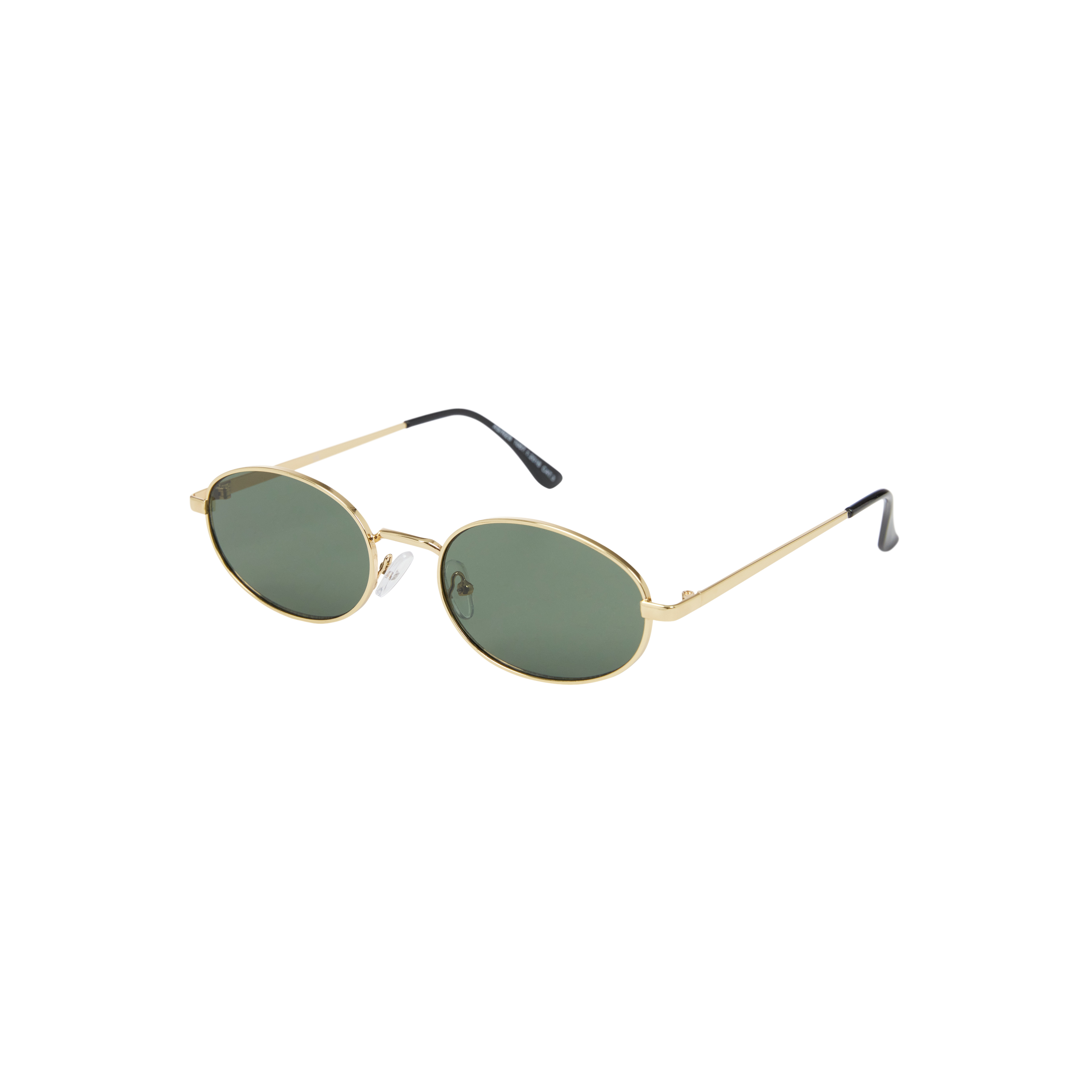 Gold Hackney Oval Sunglasses