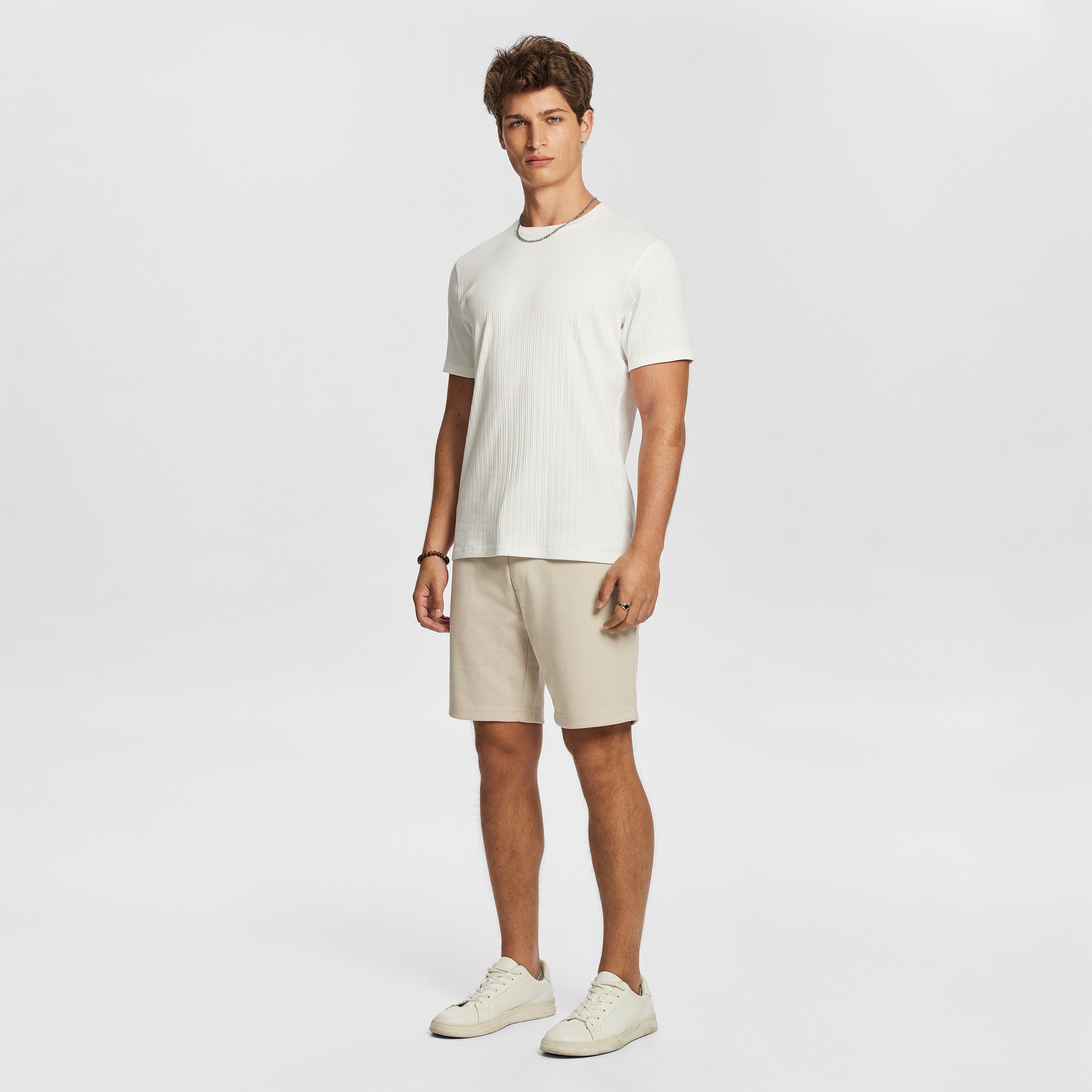 Natural Avenue Jersey Short