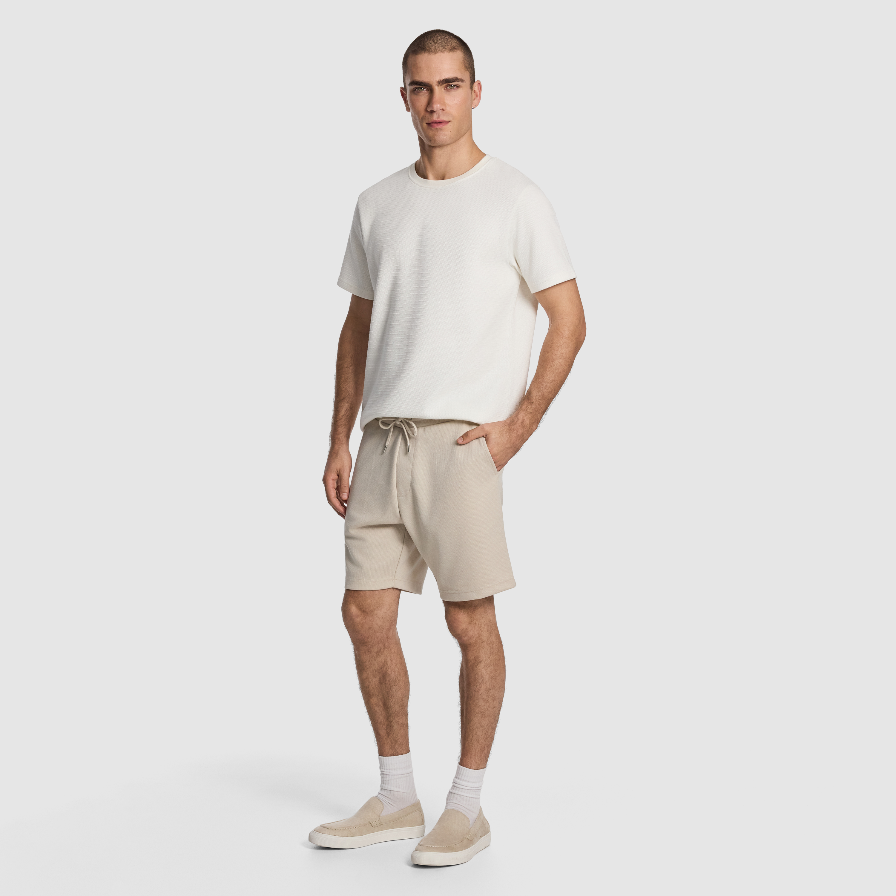 Natural Avenue Jersey Short