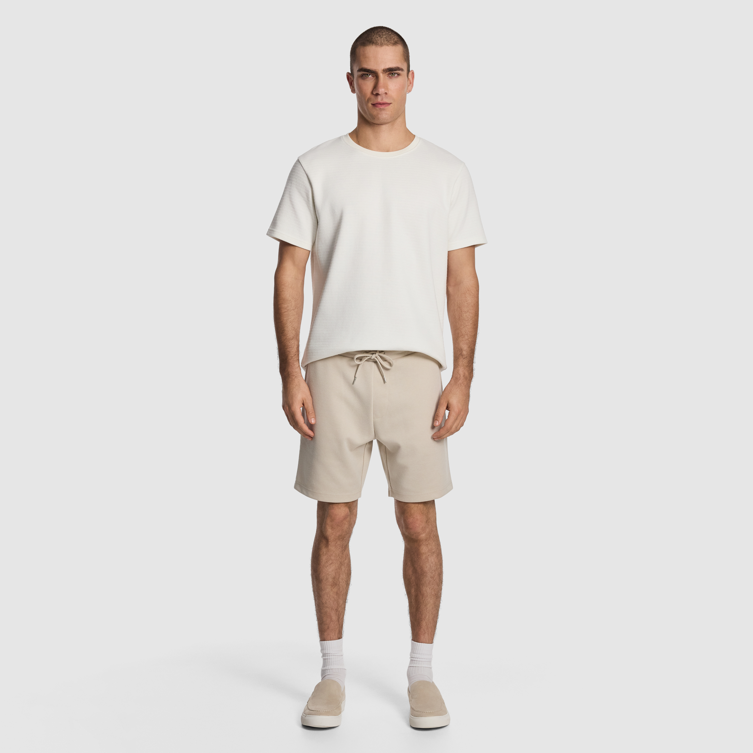 Natural Avenue Jersey Short