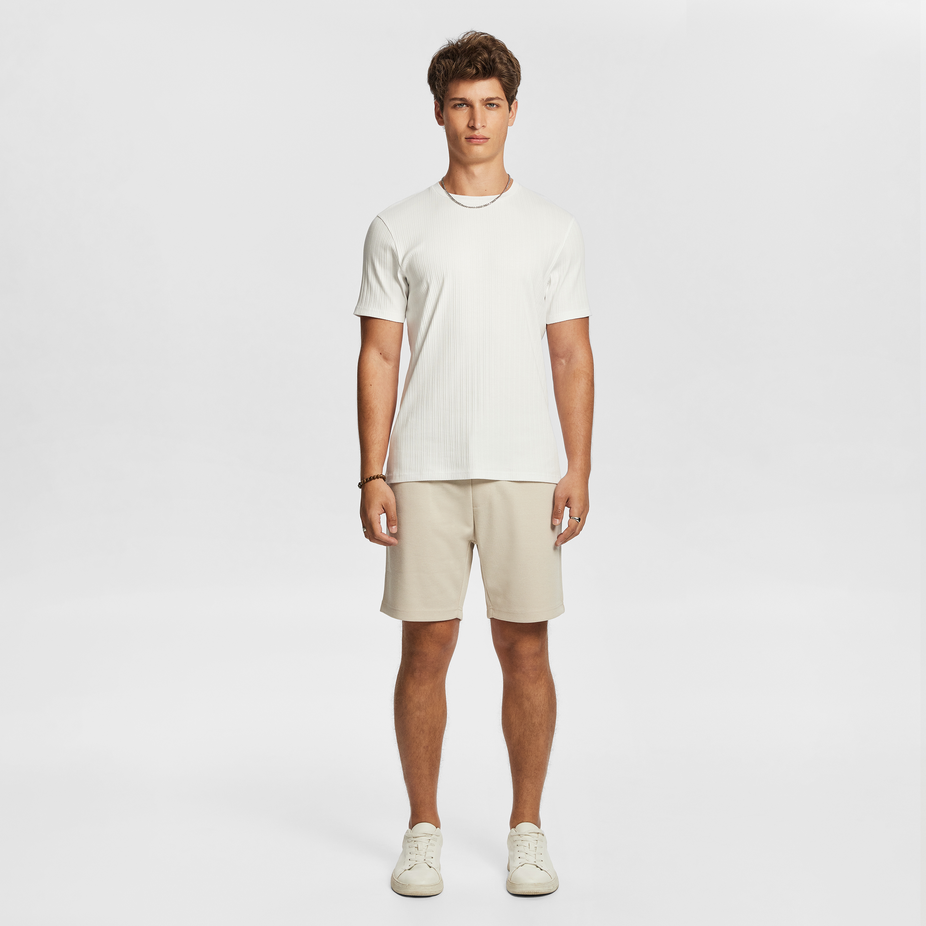 Natural Avenue Jersey Short