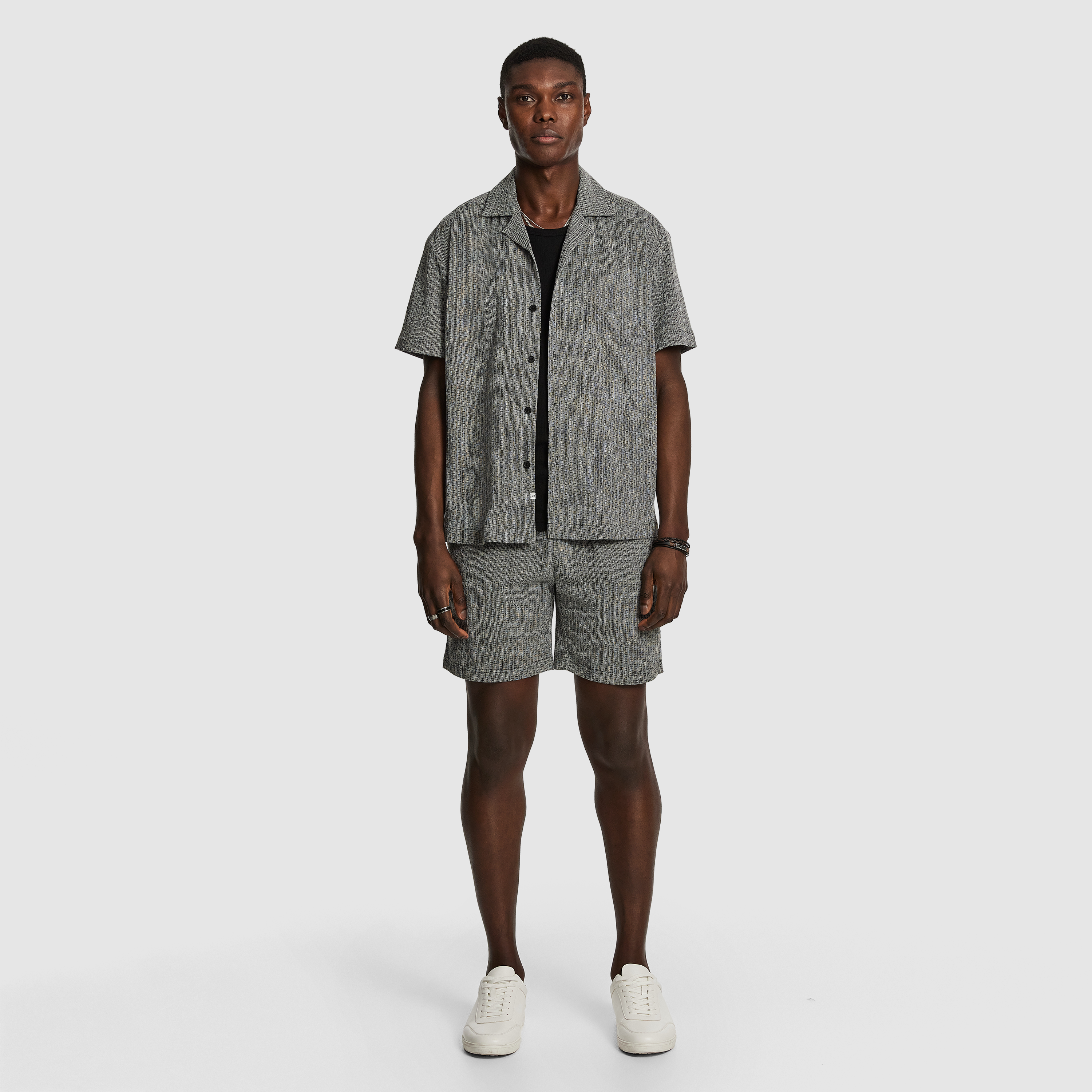 Black Mitch Jersey Short