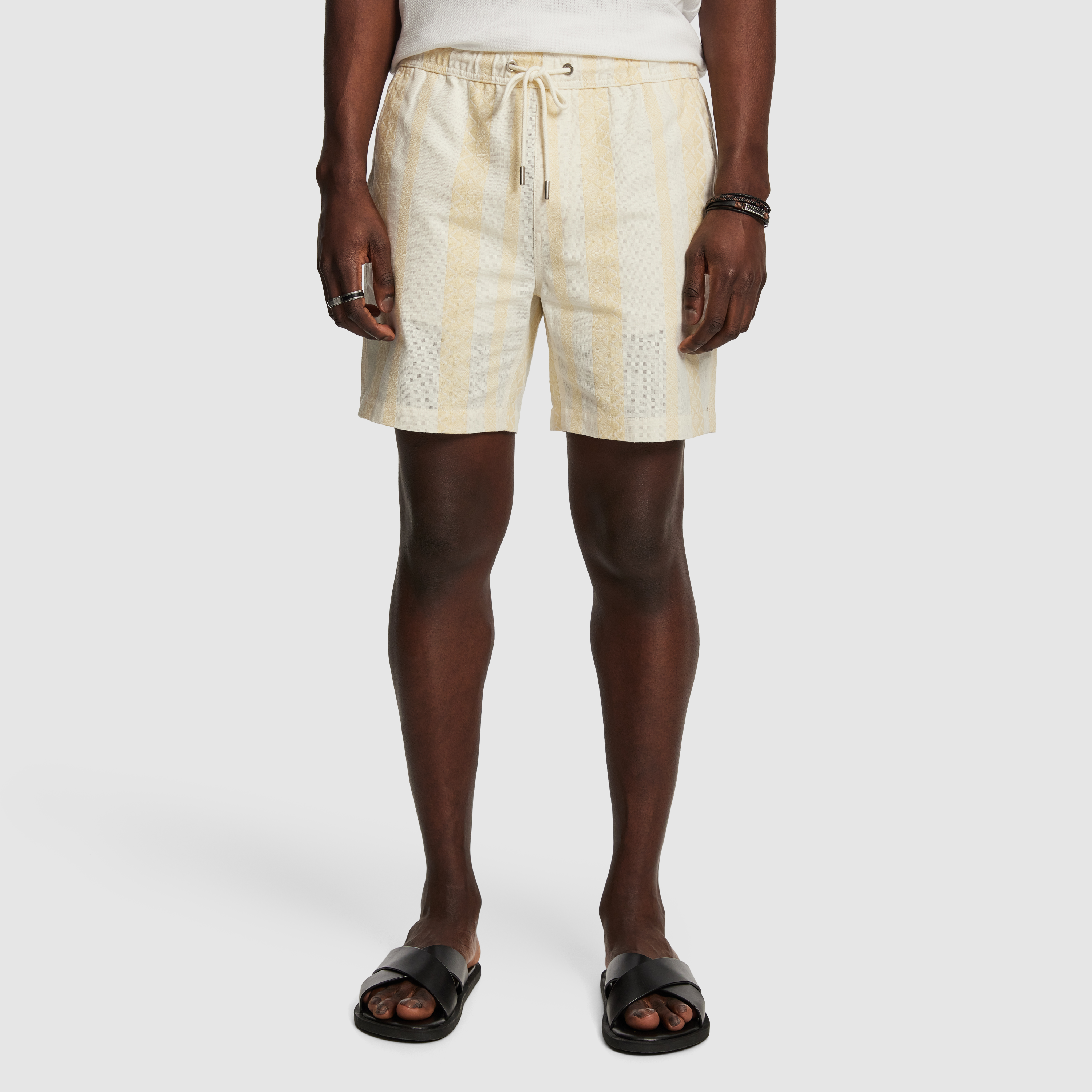 Sanders Stripe Short