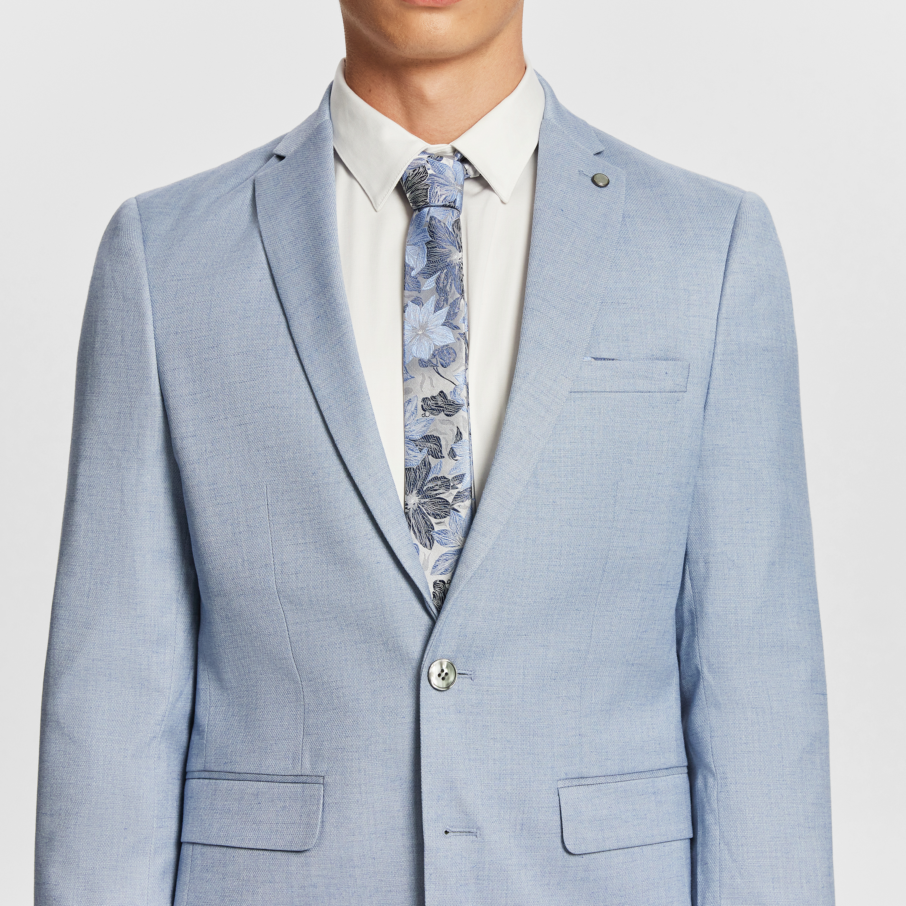 Pandro Skinny Suit Jacket