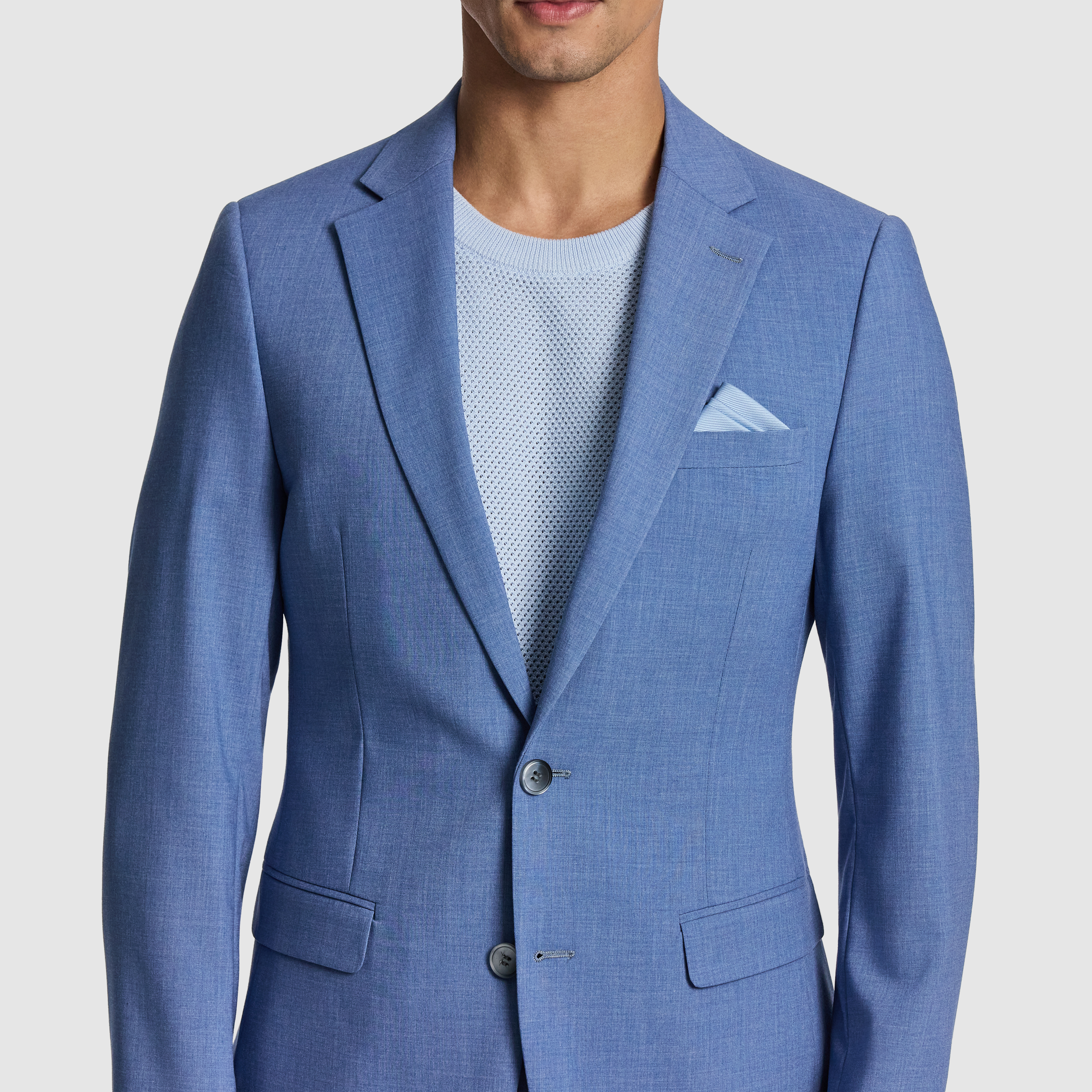  BLUE ALFREDO SLIM SUIT
