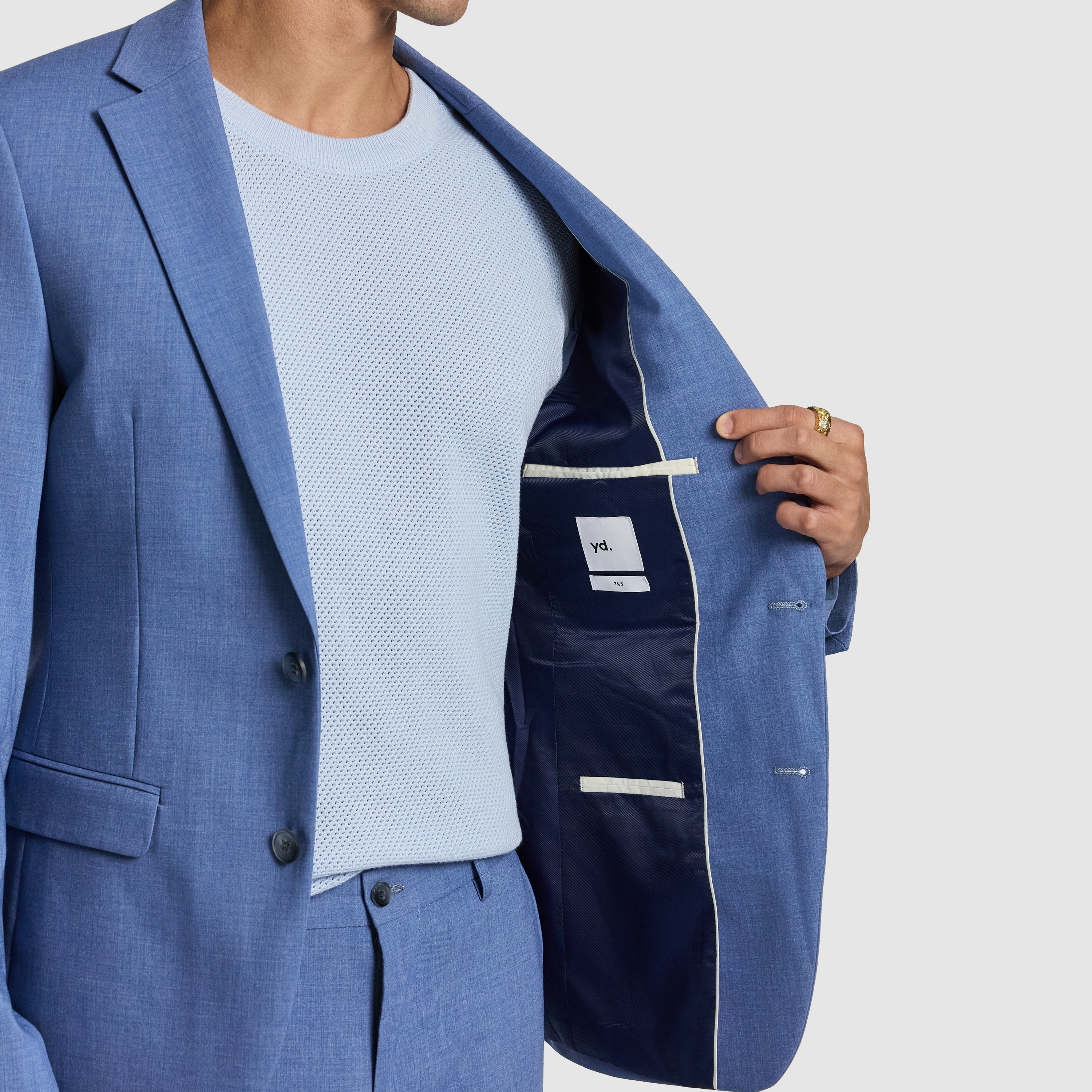  BLUE ALFREDO SLIM SUIT
