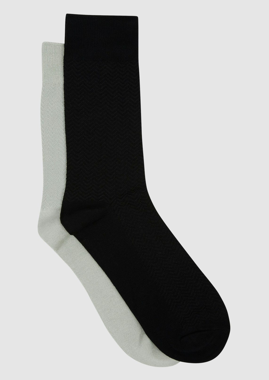 Textured 2 Pack Bamboo Socks
