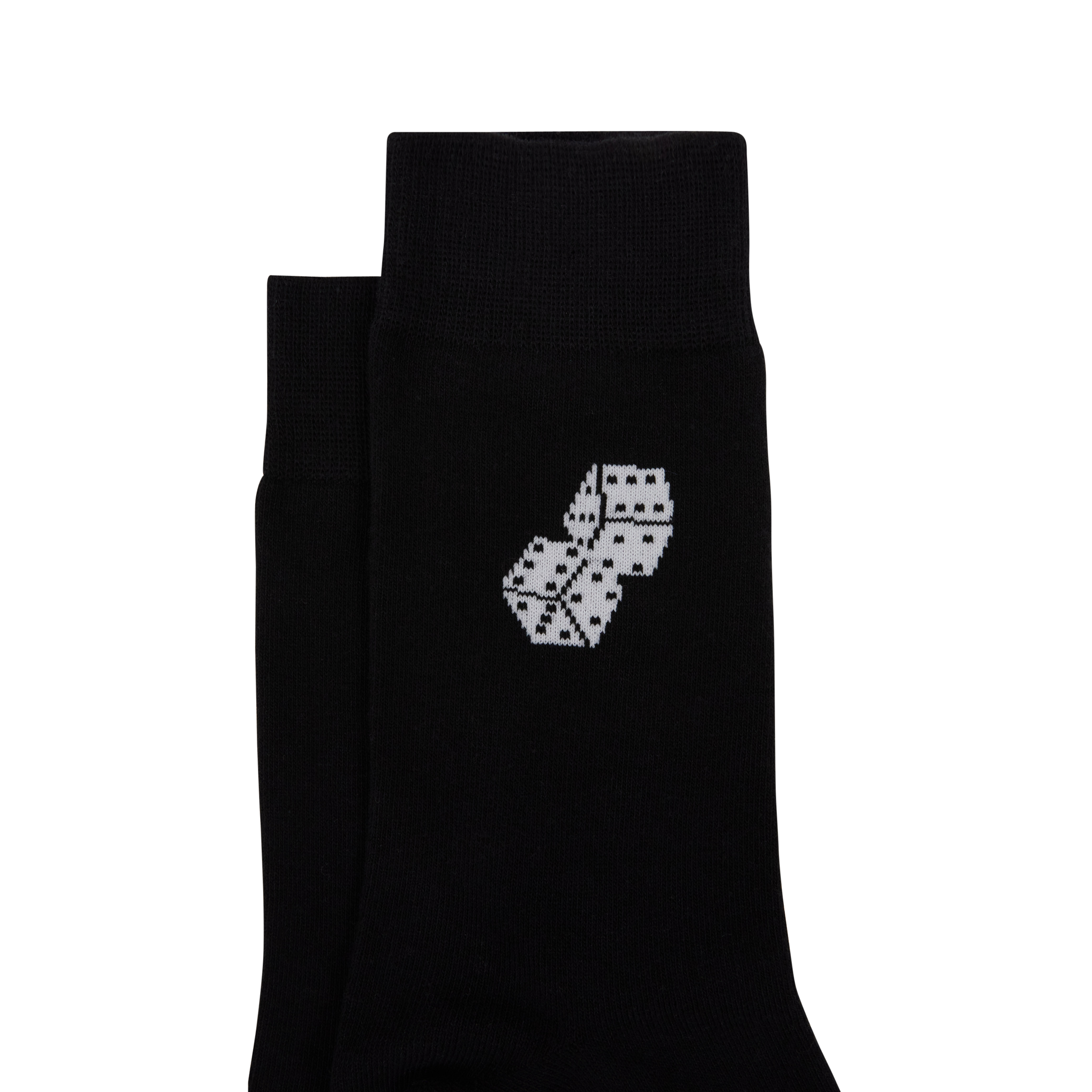 Black Dice Pun Sock
